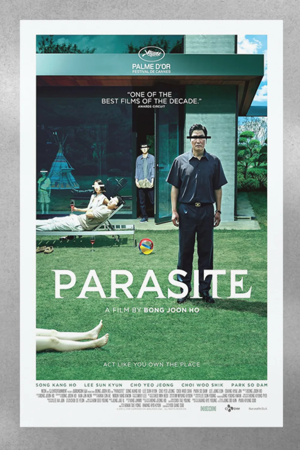 Parasite Choi Woo Shik Gloss Poster | Film Poster | Movie Fan Art Print, изображение 3