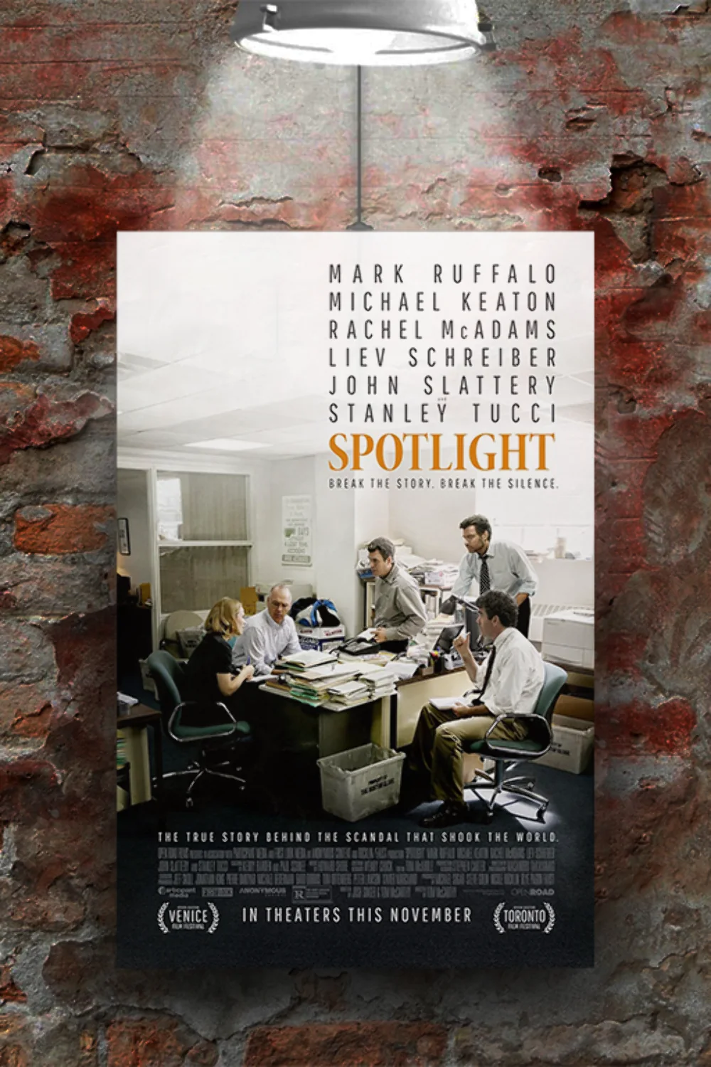 Spotlight | Michael Keaton | Premium Gloss Poster | Film Buff Gift | Cinema Deco, image 2