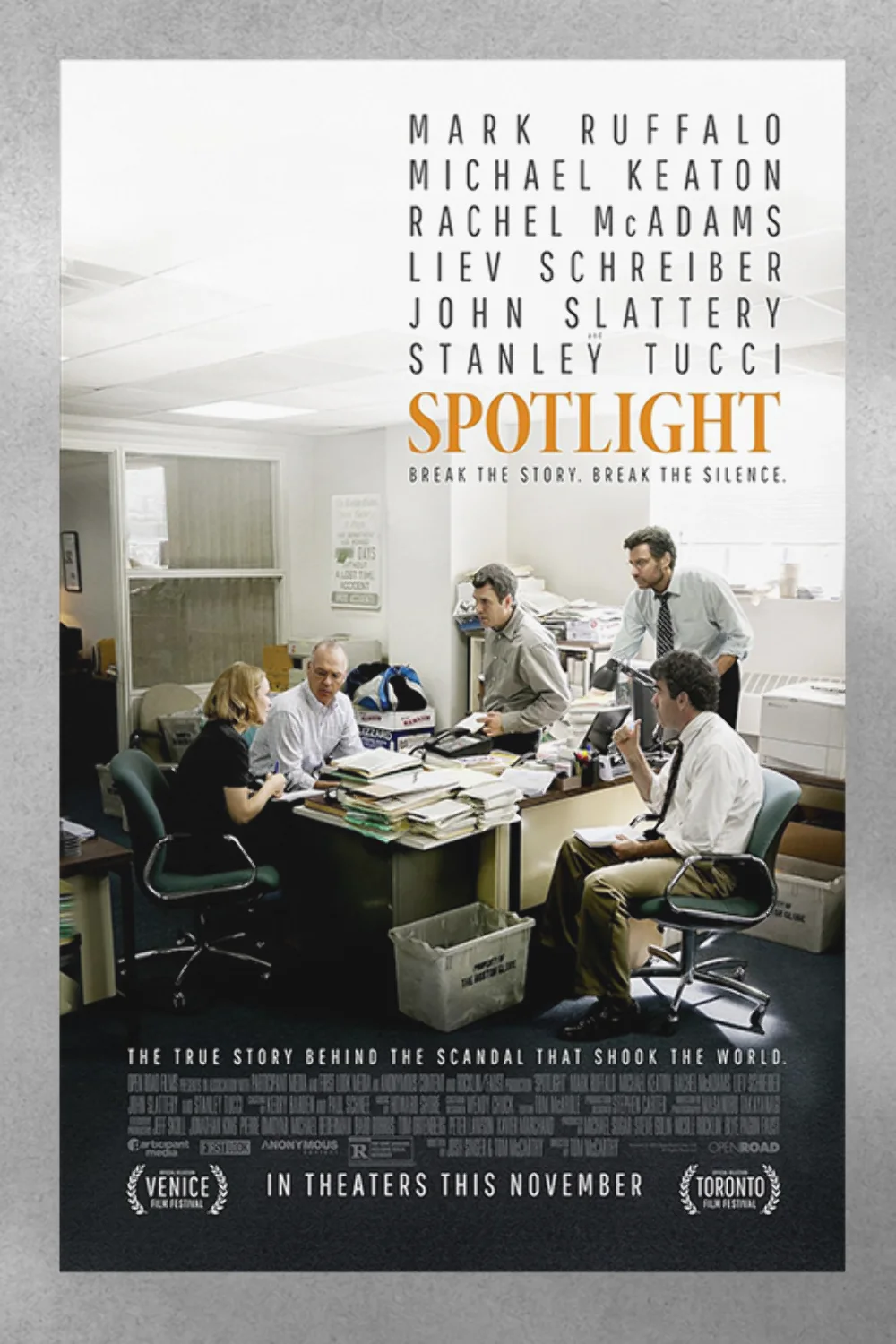 Spotlight | Michael Keaton | Premium Gloss Poster | Film Buff Gift | Cinema Deco, image 3