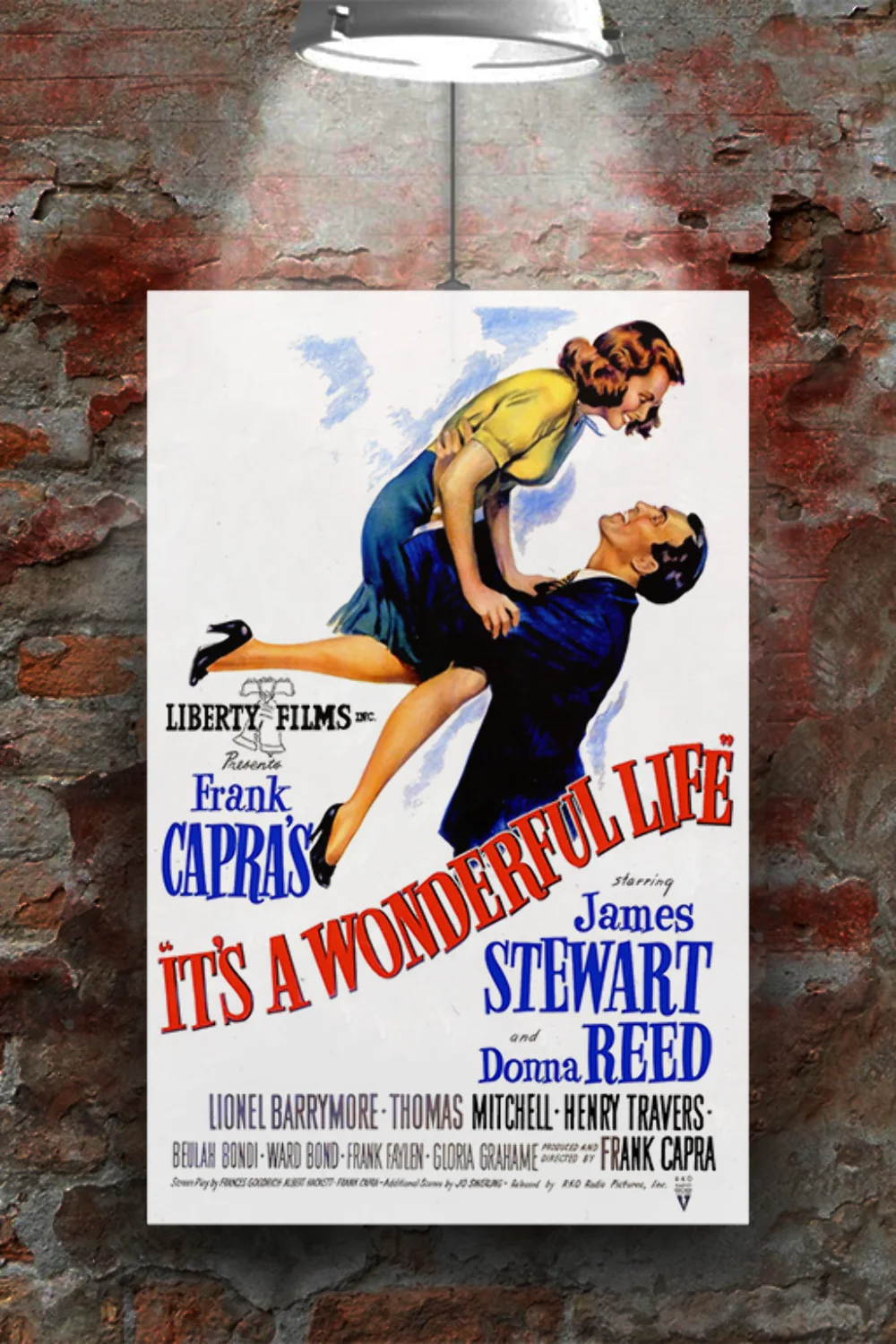 It's a Wonderful Life | James Stewart | Premium Gloss Film Poster - Vintage Desi, изображение 2
