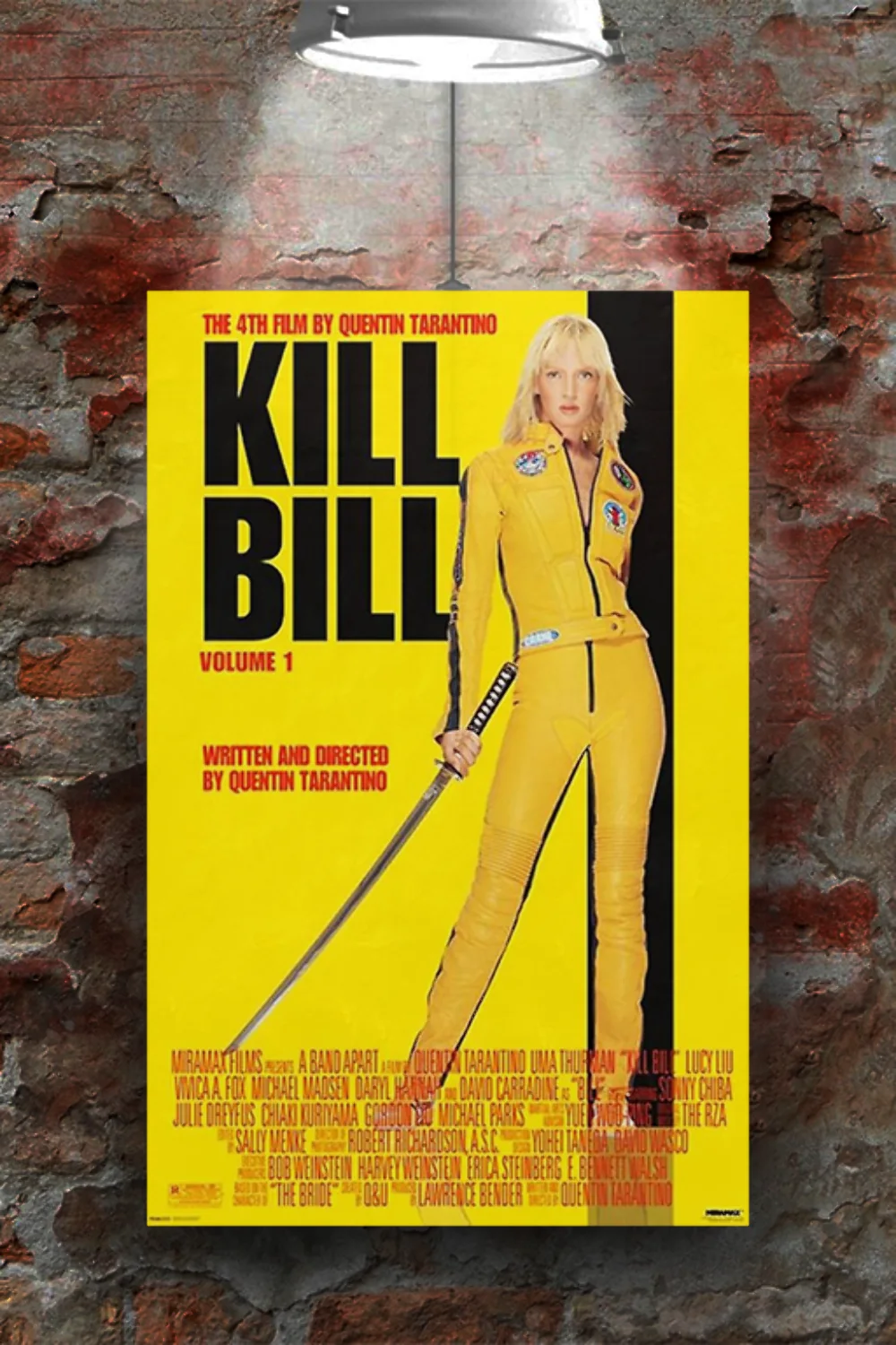 Kill Bill Vol 1 Uma Thurman Premium Gloss Poster | Quentin Tarantino Film Art Pr, image 2