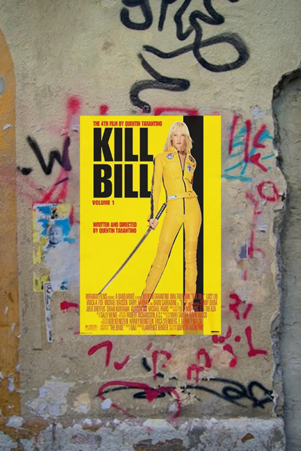 Kill Bill Vol 1 Uma Thurman Premium Gloss Poster | Quentin Tarantino Film Art Pr, image 4