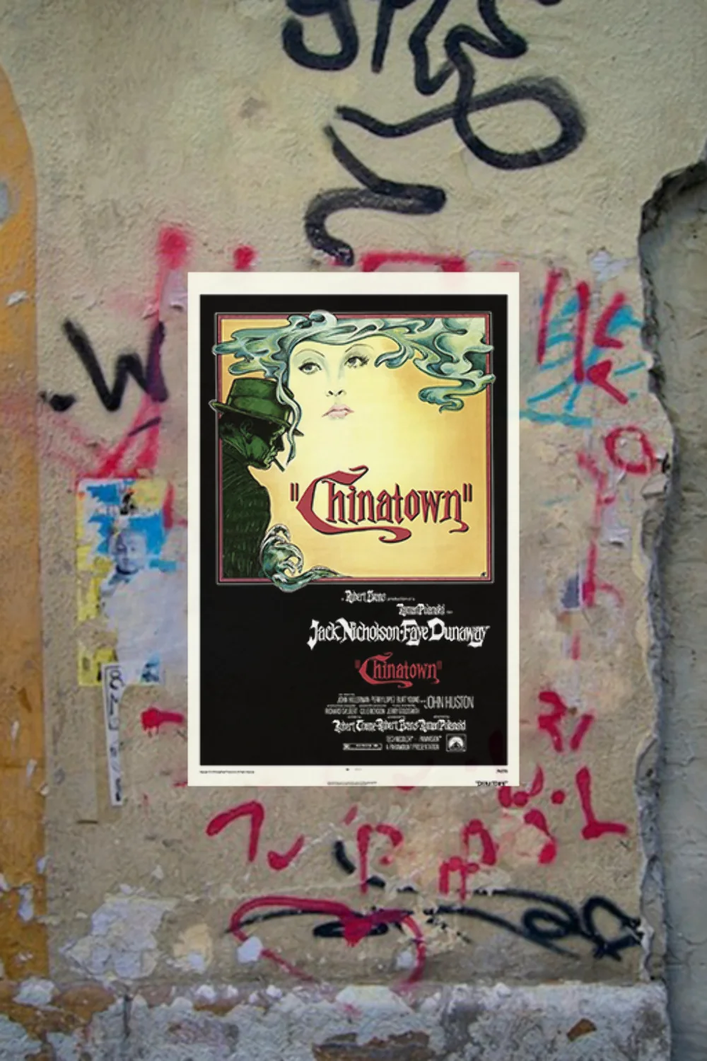 Chinatown Jack Nicholson Poster | Vintage Noir Movie Wall Art | Golden Age Holly, изображение 4