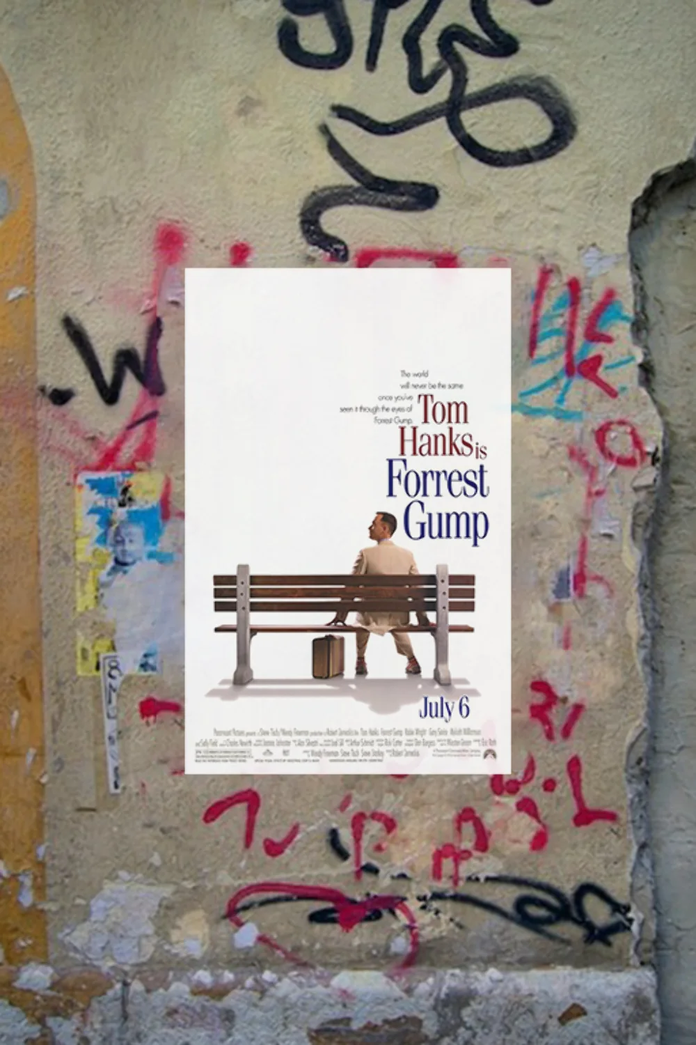 Forrest Gump Tom Hanks Premium Gloss Poster | Movie Memorabilia Print Wall Art |, image 4