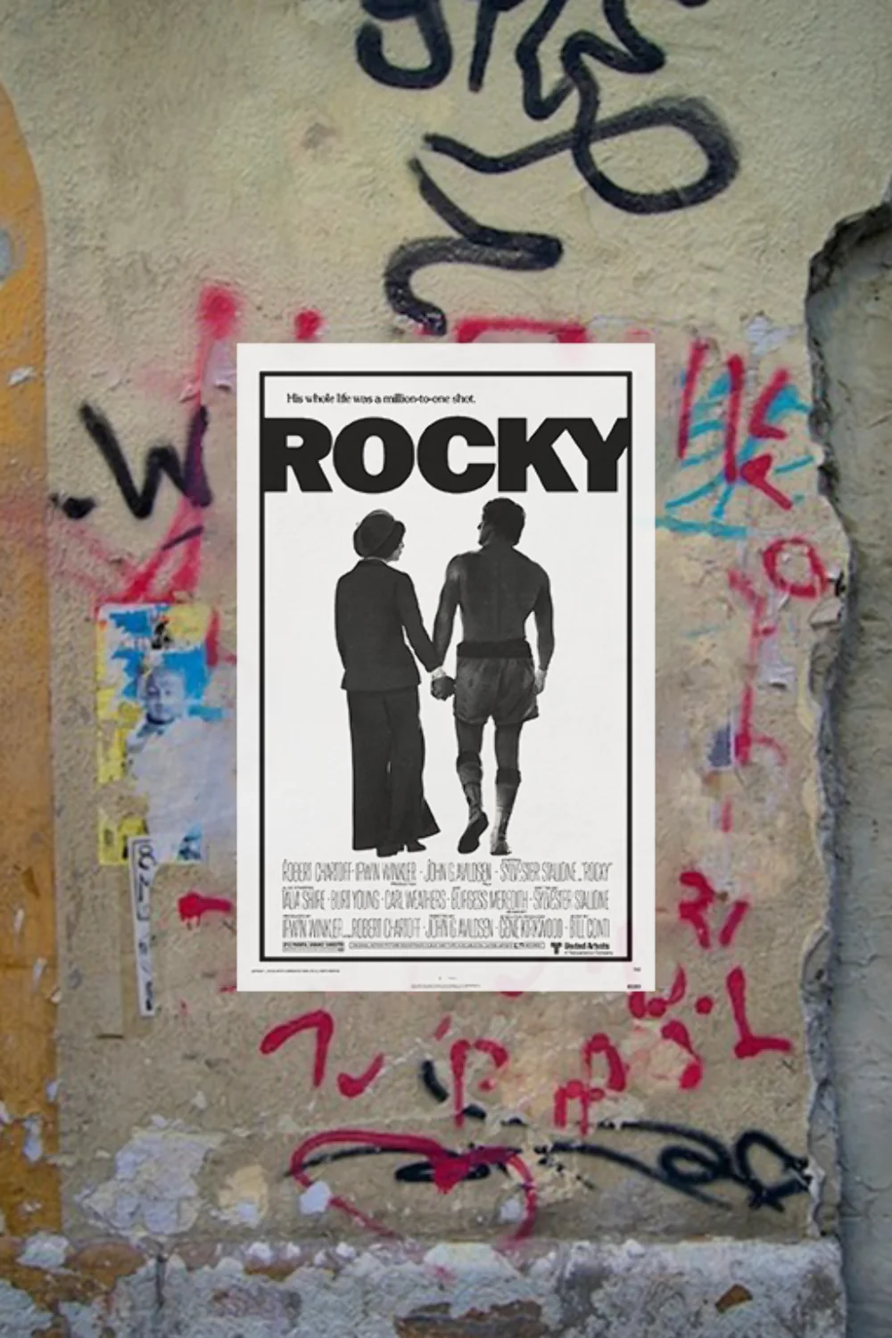 Rocky Balboa Sylvester Stallone Gloss Poster | Film Merchandise Art Print, image 4