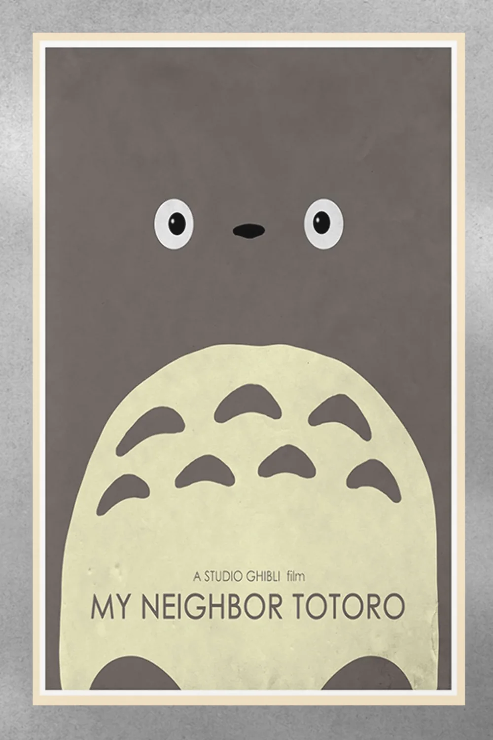 My Neighbour Totoro Gloss Poster Featuring Totoro and Satsuki | Film Fan Art Pri, изображение 3