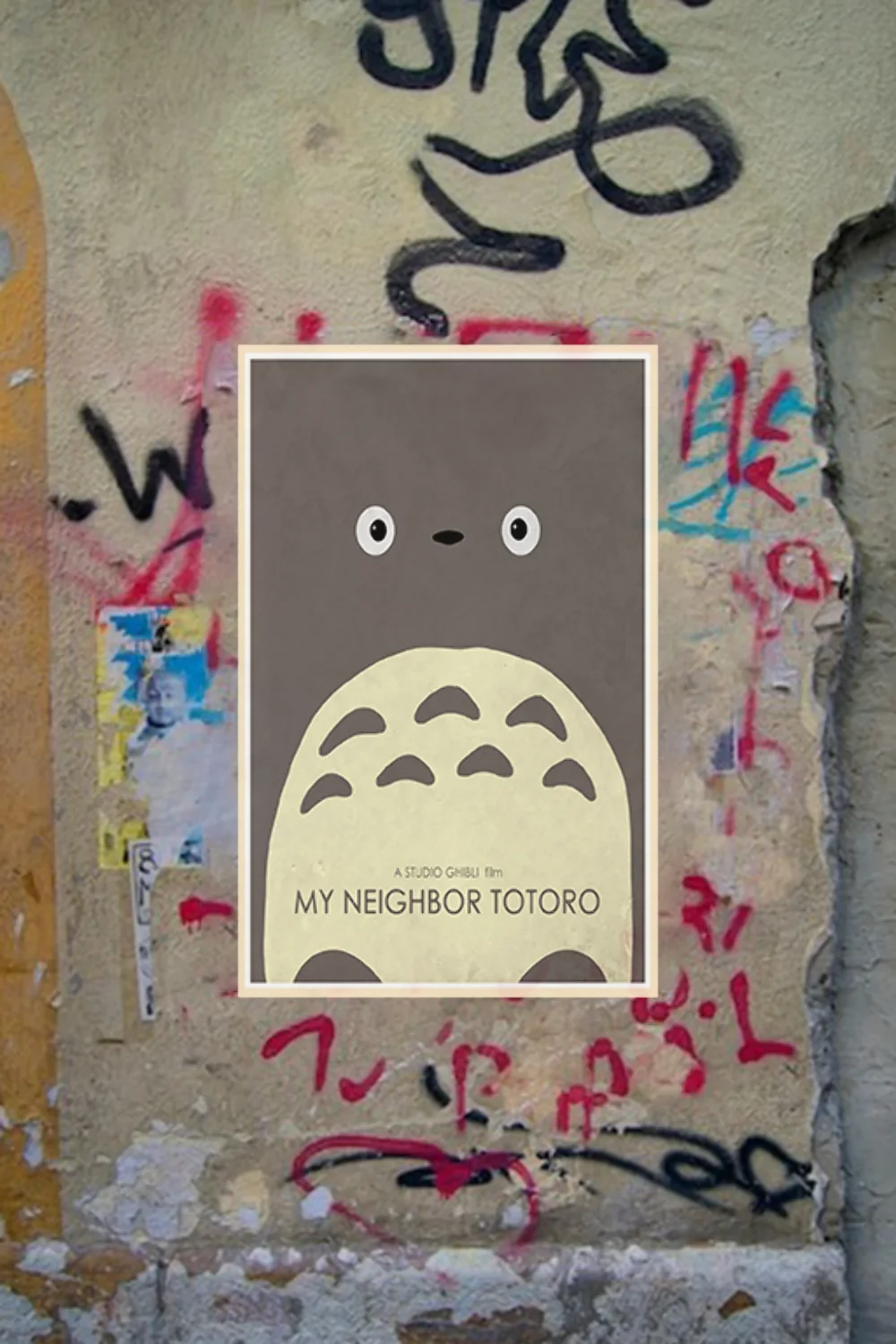 My Neighbour Totoro Gloss Poster Featuring Totoro and Satsuki | Film Fan Art Pri, изображение 4