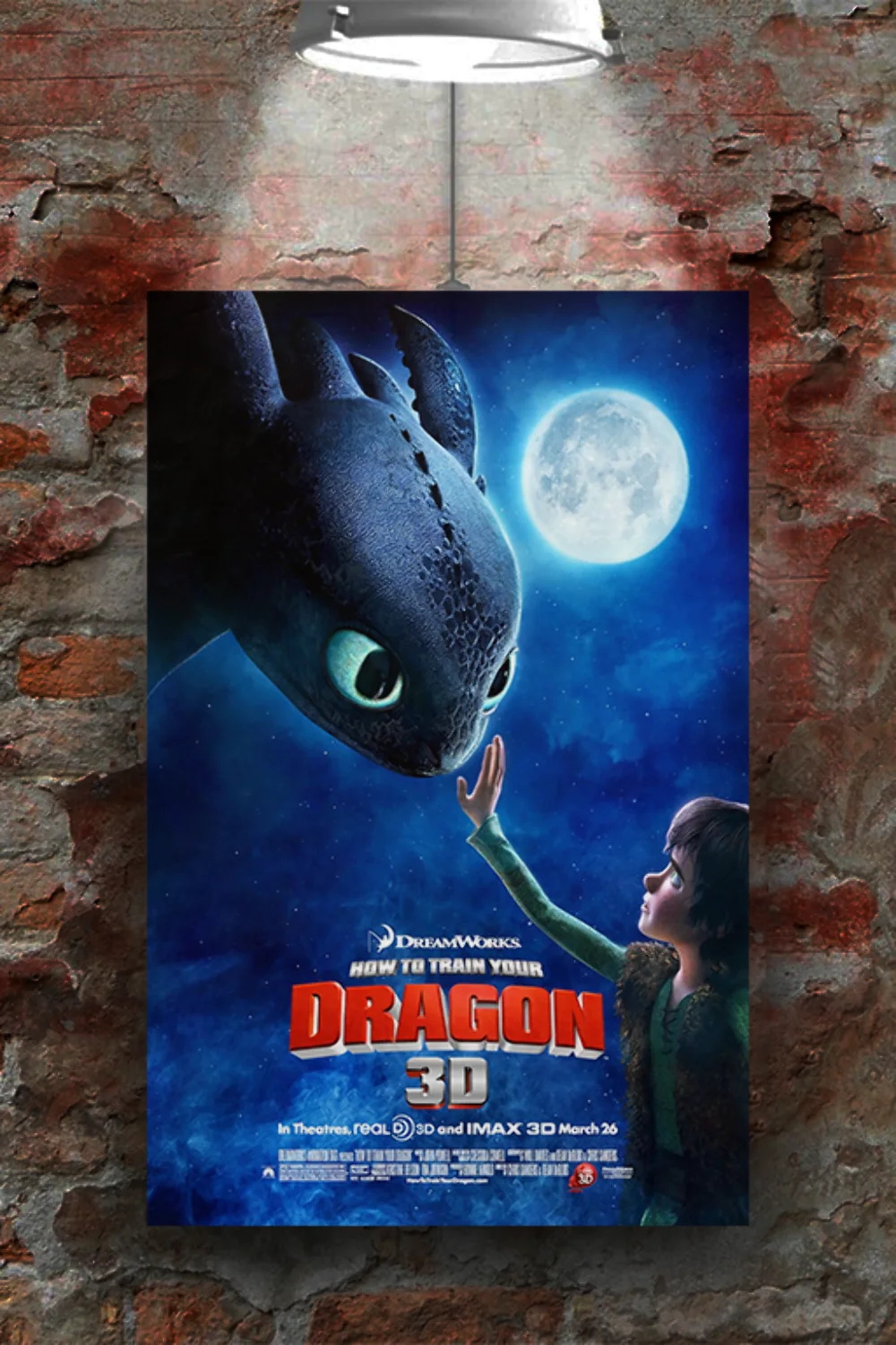 How to Train Your Dragon | Hiccup Haddock Gloss Poster | Film Fan Gift Idea | Mo, изображение 2