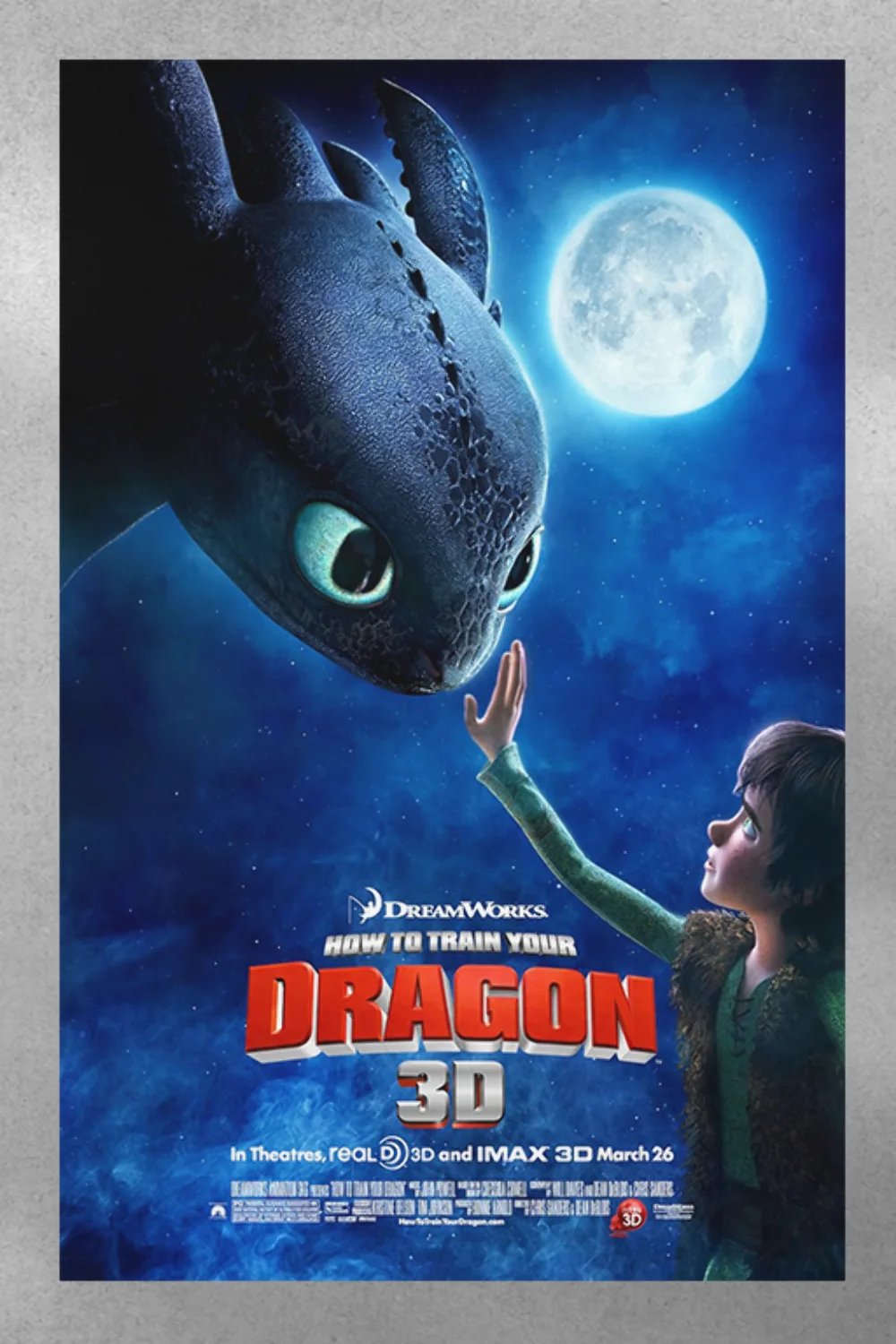 How to Train Your Dragon | Hiccup Haddock Gloss Poster | Film Fan Gift Idea | Mo, изображение 3