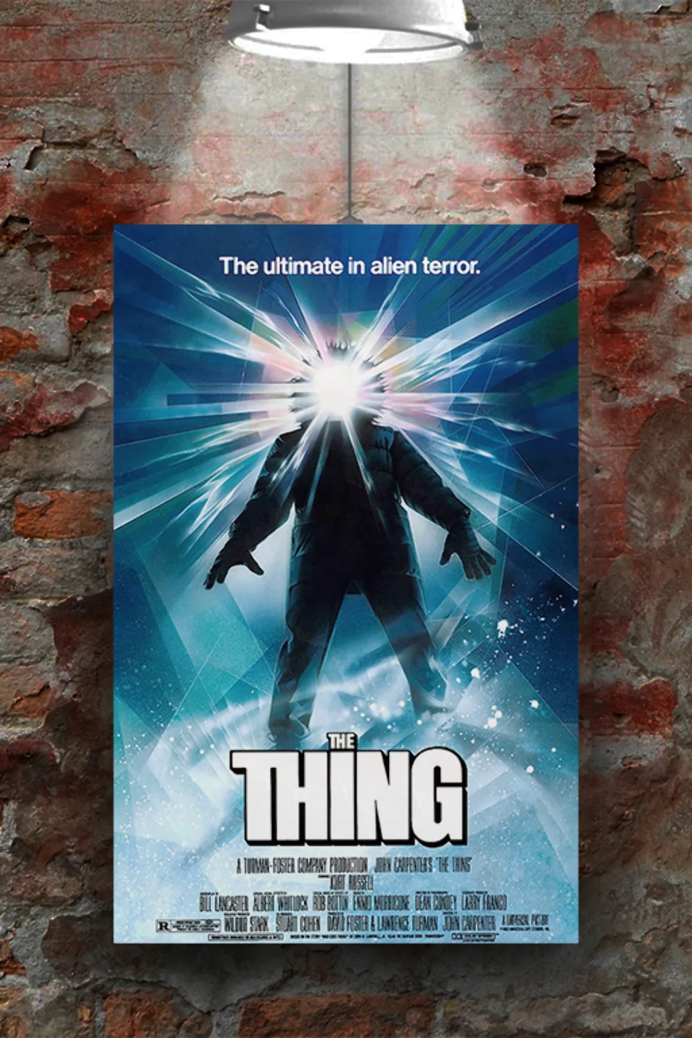The Thing Kurt Russell Premium Gloss Poster | Film Memorabilia Gift | Vintage Mo, изображение 2