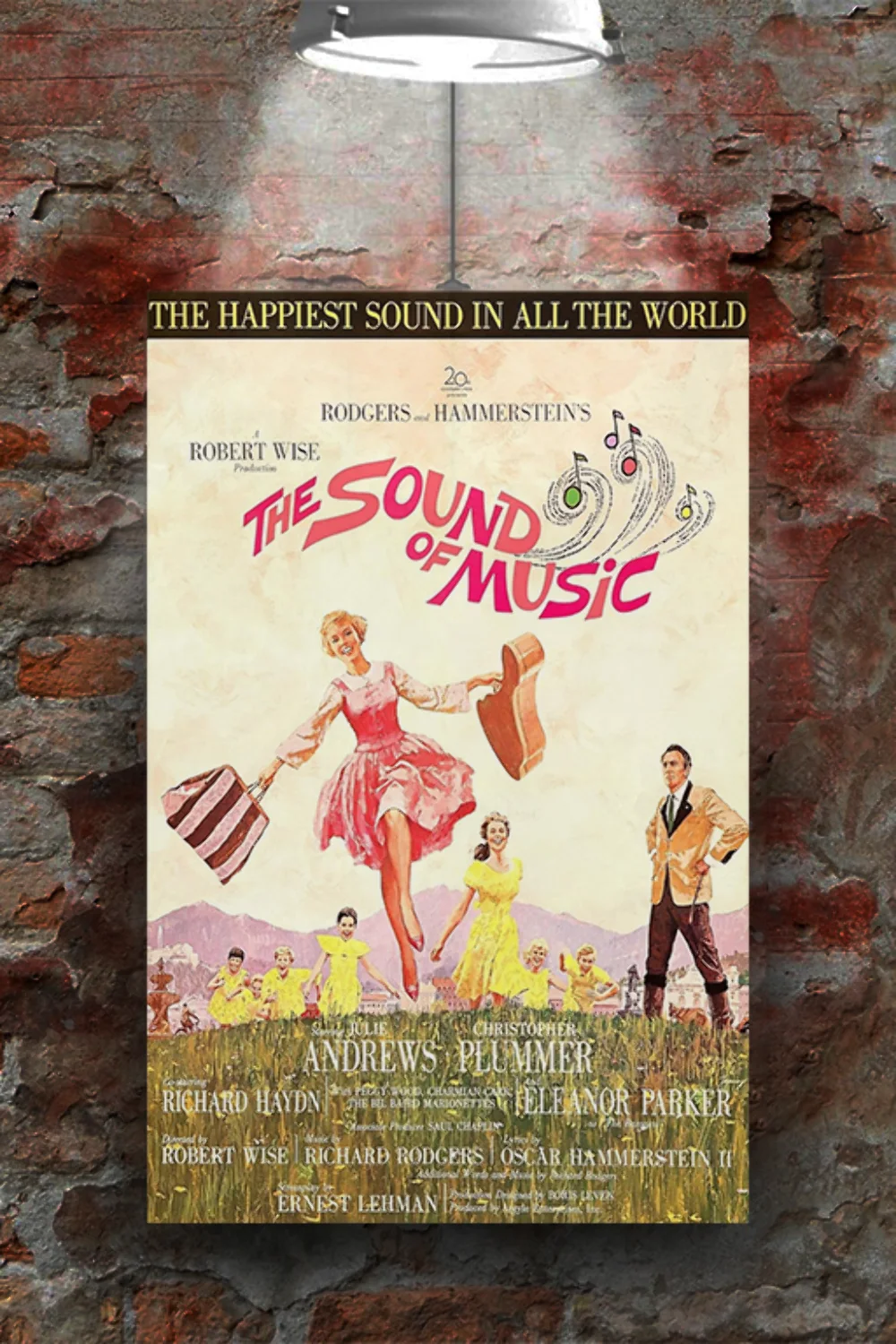 The Sound of Music Julie Andrews Gloss Movie Poster | Classic Film Art Print | V, изображение 2
