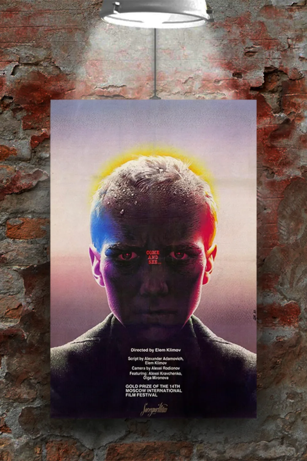 Come and See | Alyosha Lyarsky | Premium Film Poster | Gloss Finish | Russian Mo, изображение 2