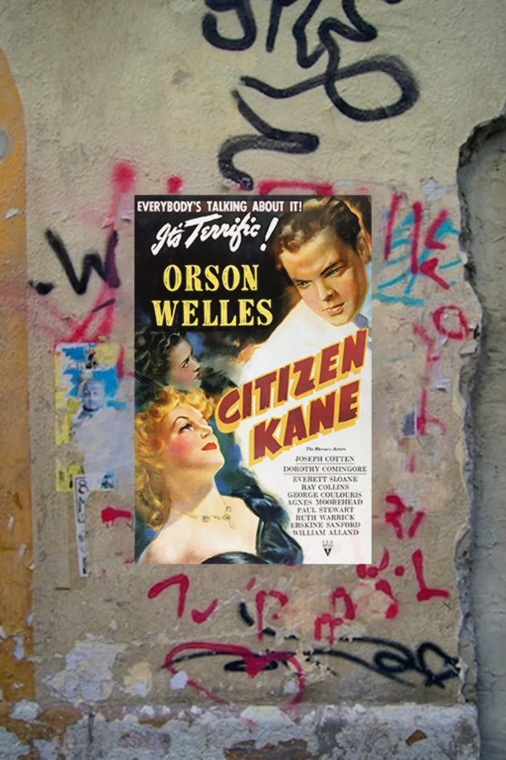 Citizen Kane | Orson Welles | Vintage Movie Poster | Film Memorabilia | Classic, изображение 4