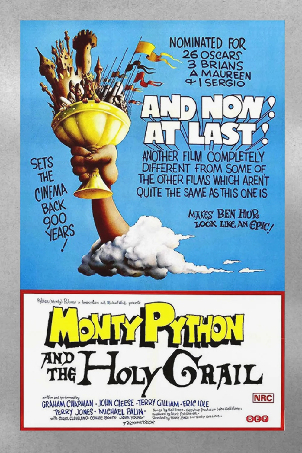Monty Python and the Holy Grail John Cleese Premium Gloss Poster | Film Memorabi, image 3
