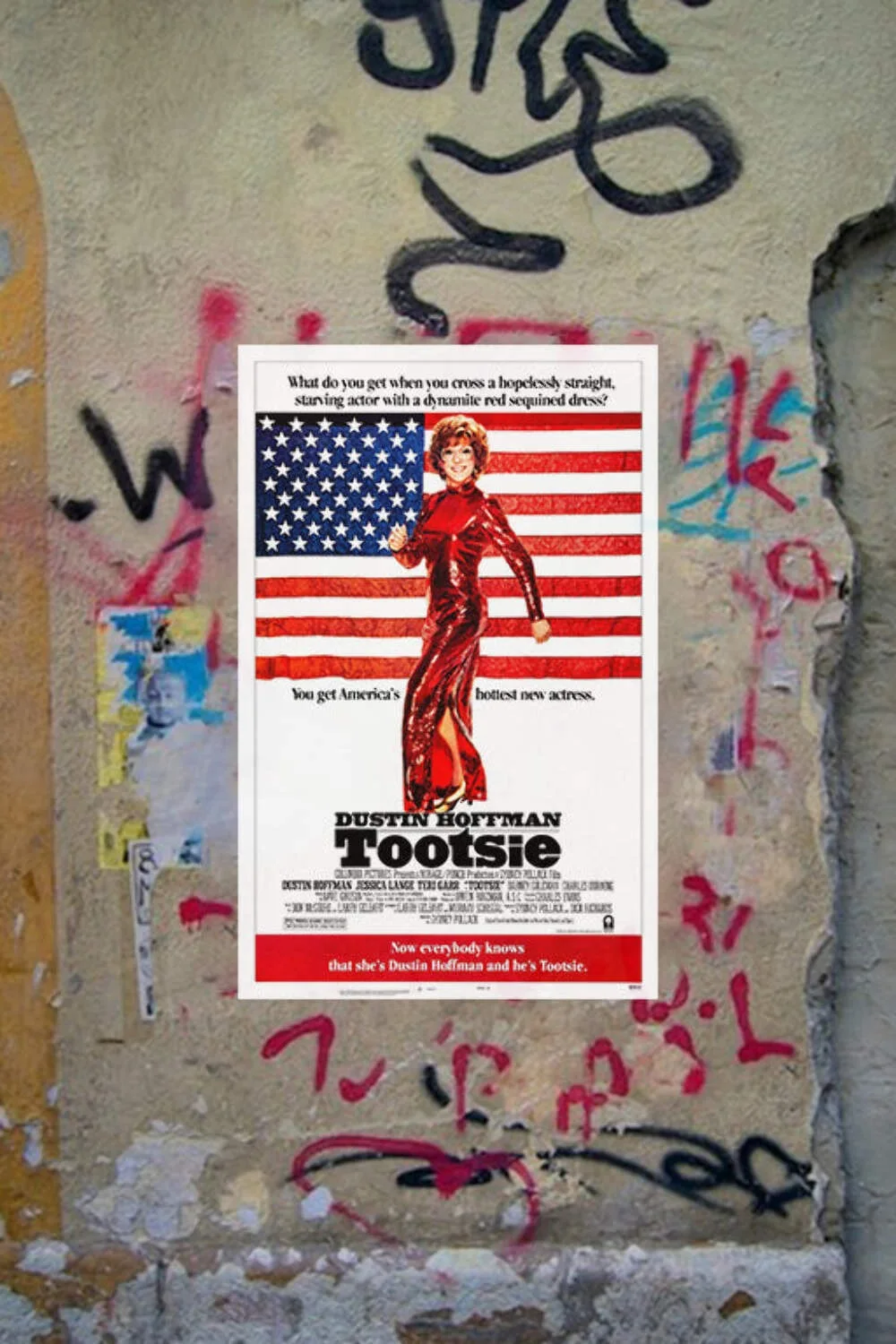 Tootsie Dustin Hoffman Glossy Poster | Classic Movie Print | Retro Film Wall Art, изображение 4