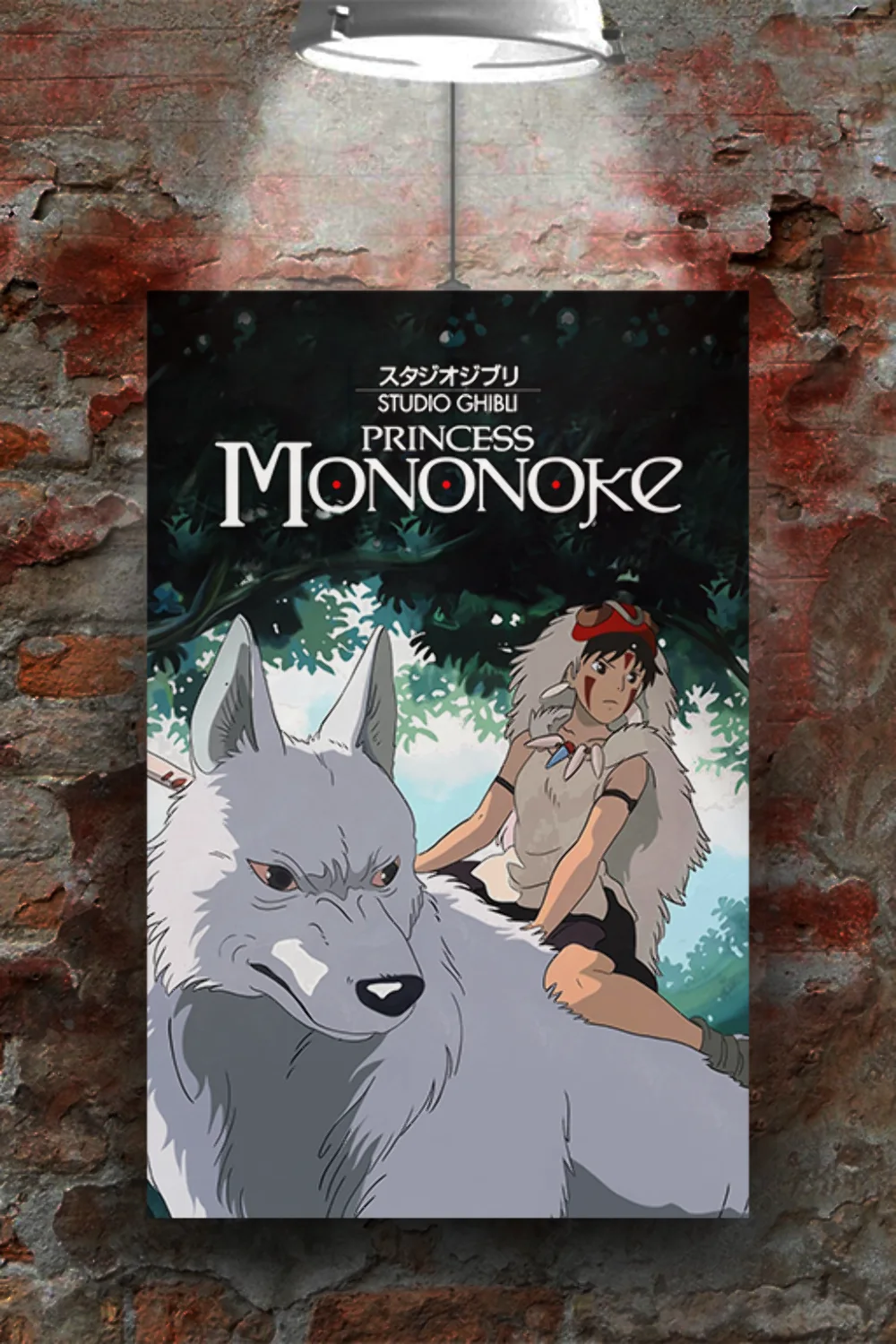 Princess Mononoke Gloss Poster | Studio Ghibli | Film Fan Gift | Anime Wall Art, изображение 2