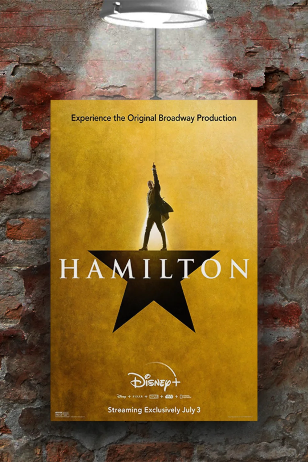 Hamilton Lin-Manuel Miranda Gloss Poster | Film Memorabilia | Broadway Musical A, изображение 2