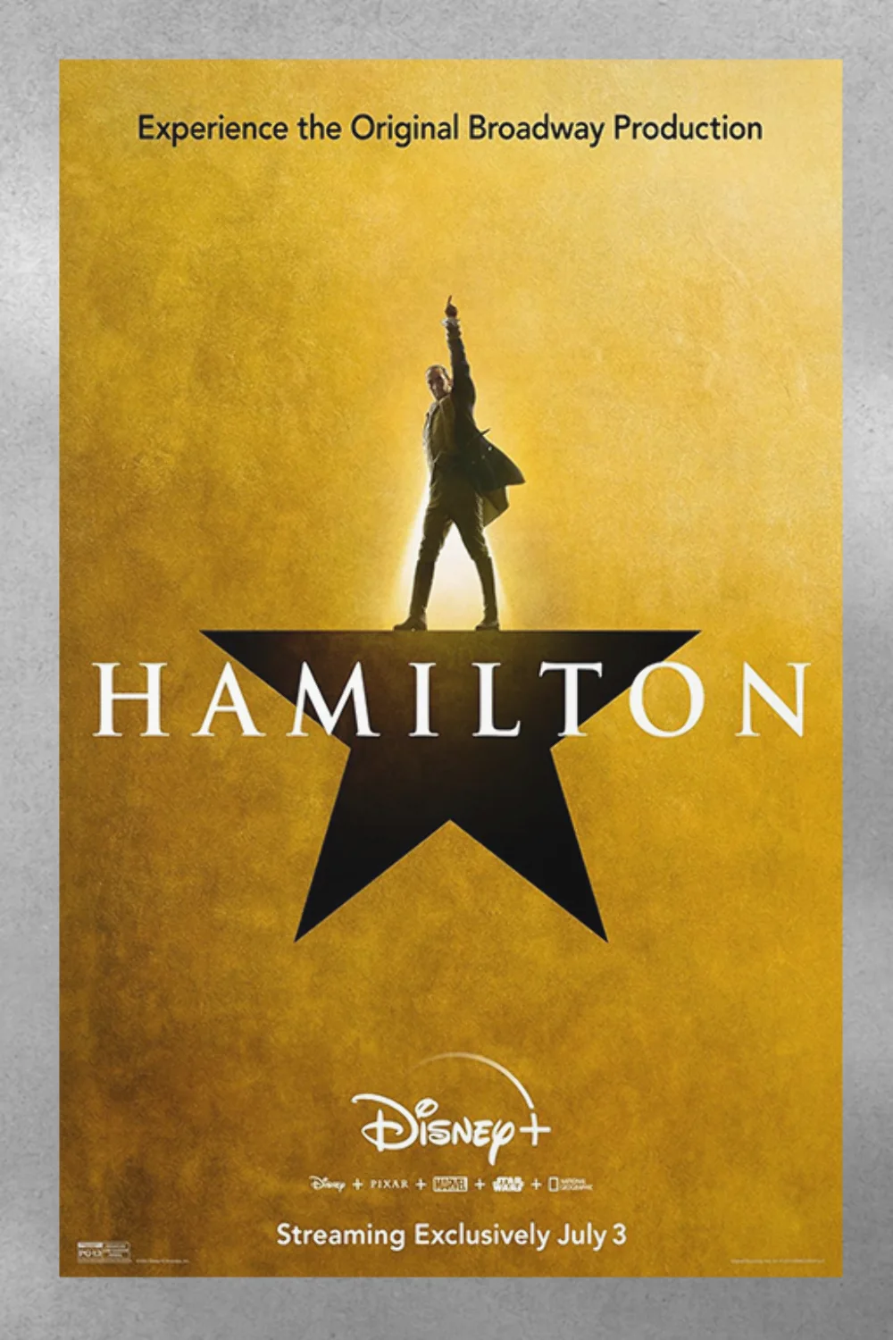 Hamilton Lin-Manuel Miranda Gloss Poster | Film Memorabilia | Broadway Musical A, изображение 3