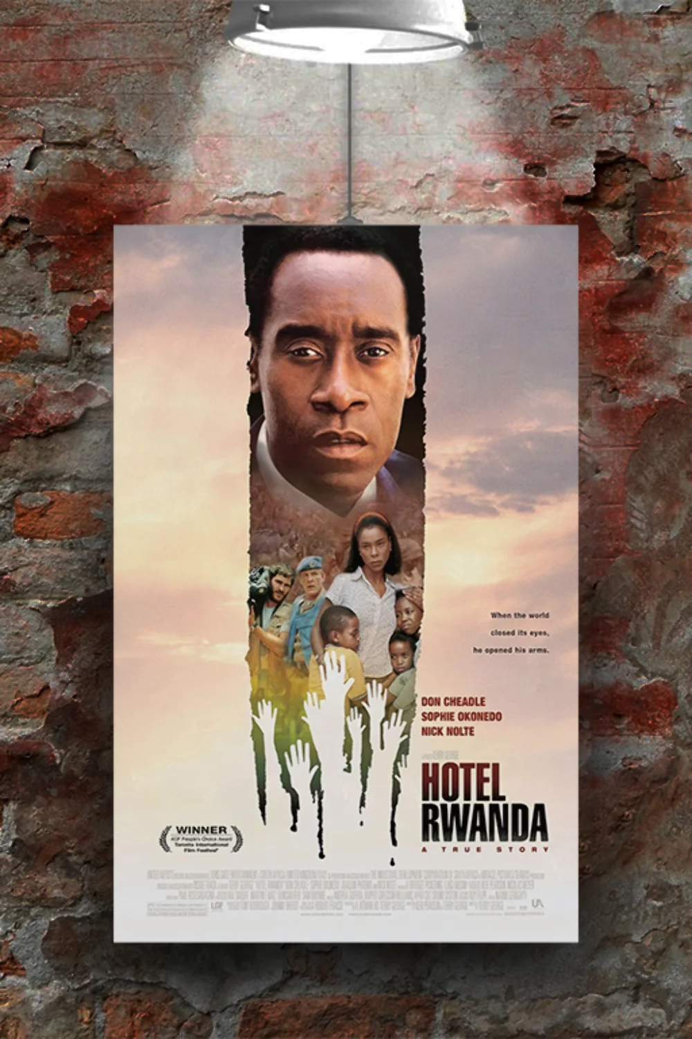 Hotel Rwanda Gloss Poster | Don Cheadle Wall Art | Film Memorabilia | Movie Post, изображение 2