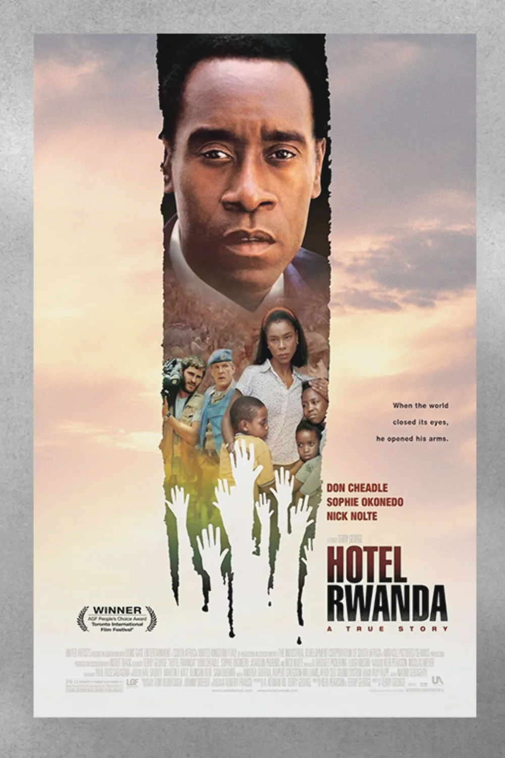 Hotel Rwanda Gloss Poster | Don Cheadle Wall Art | Film Memorabilia | Movie Post, изображение 3