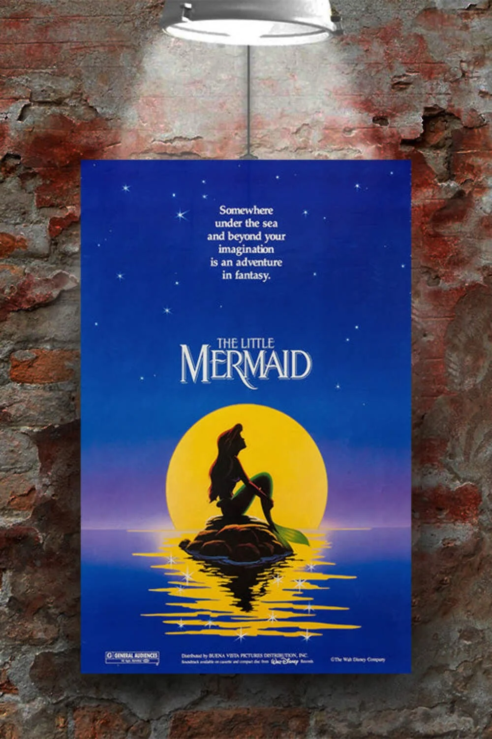 The Little Mermaid Halle Bailey Glossy Poster | Movie Wall Art | Fantasy Film Pr, изображение 2