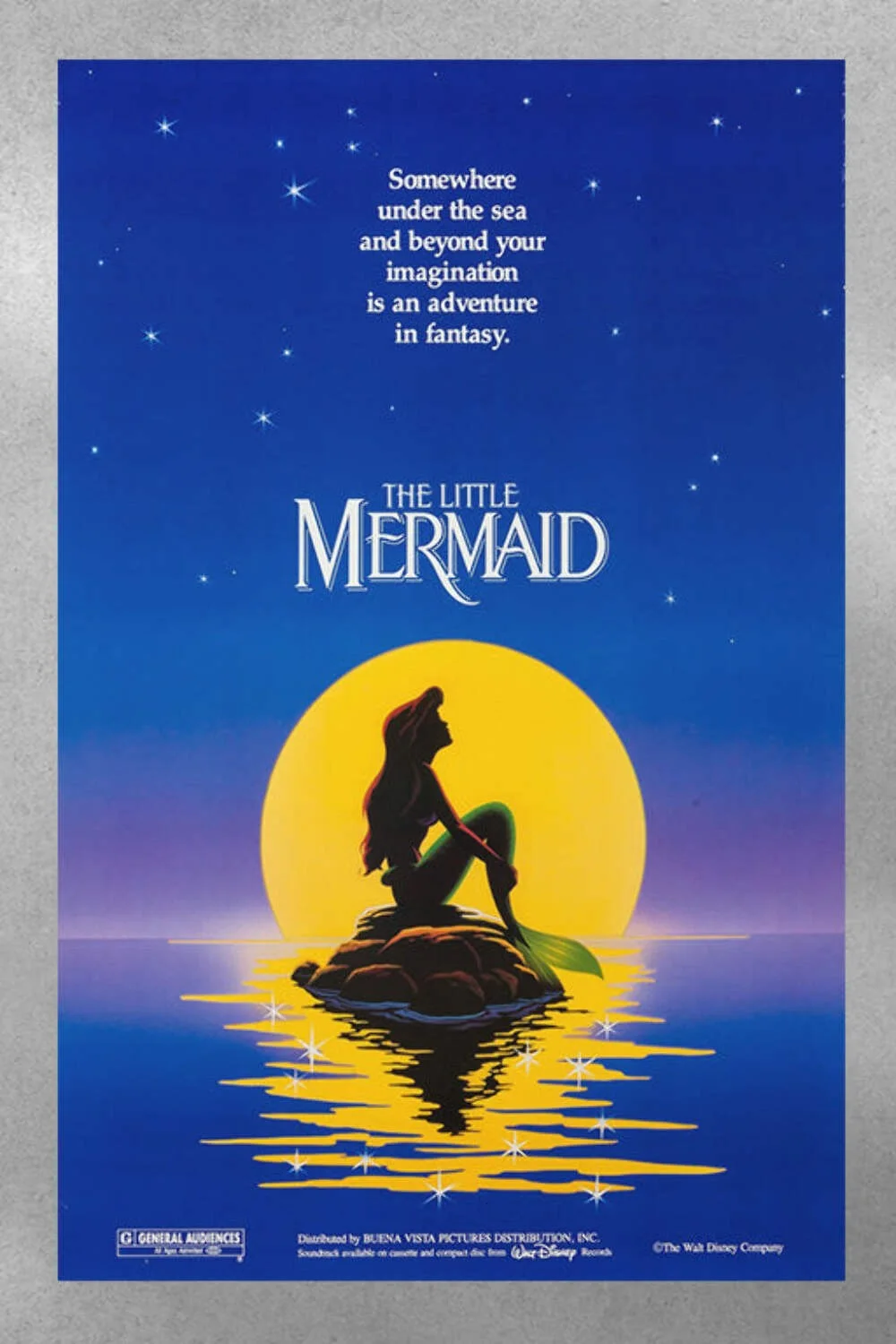 The Little Mermaid Halle Bailey Glossy Poster | Movie Wall Art | Fantasy Film Pr, изображение 3
