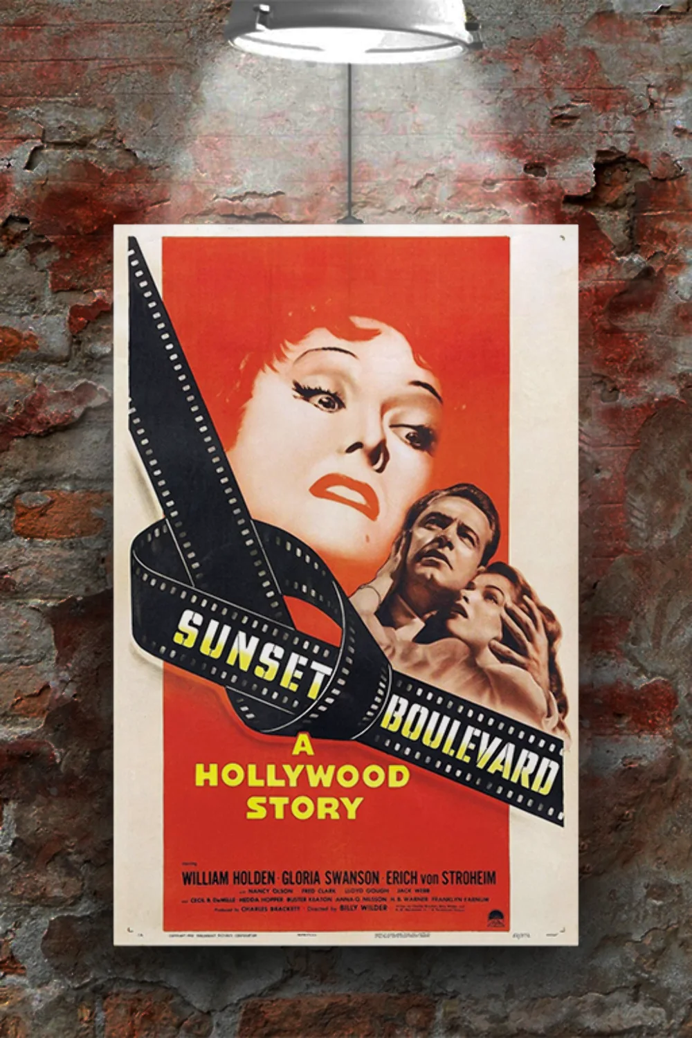 Sunset Blvd: Gloria Swanson Premium Gloss Poster | Classic Film Vintage Design |, изображение 2