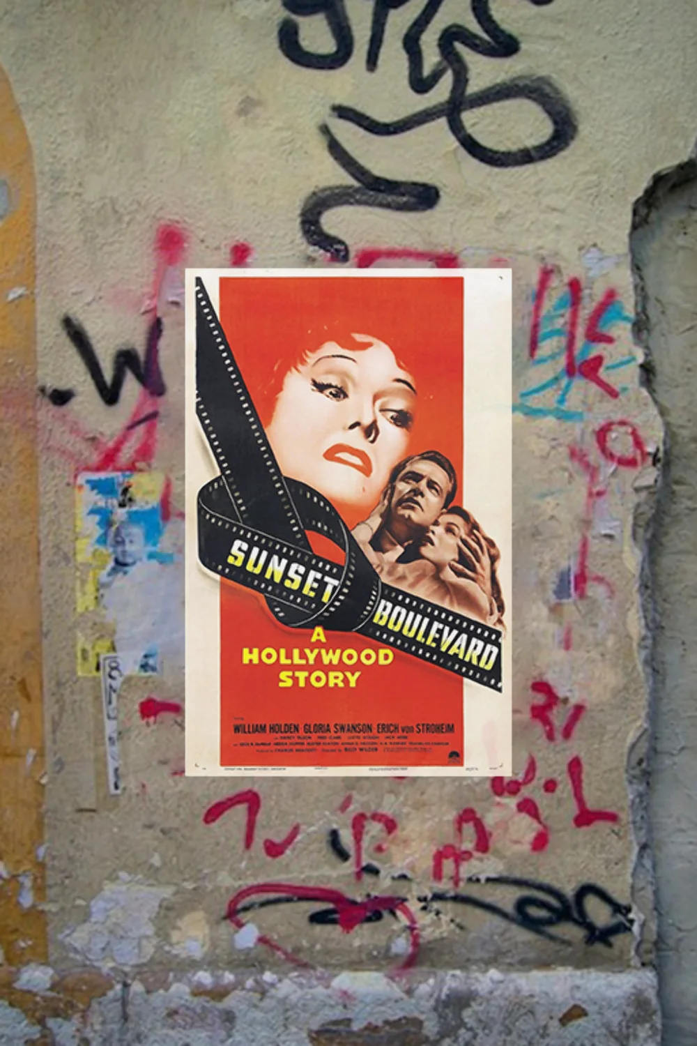 Sunset Blvd: Gloria Swanson Premium Gloss Poster | Classic Film Vintage Design |, изображение 4