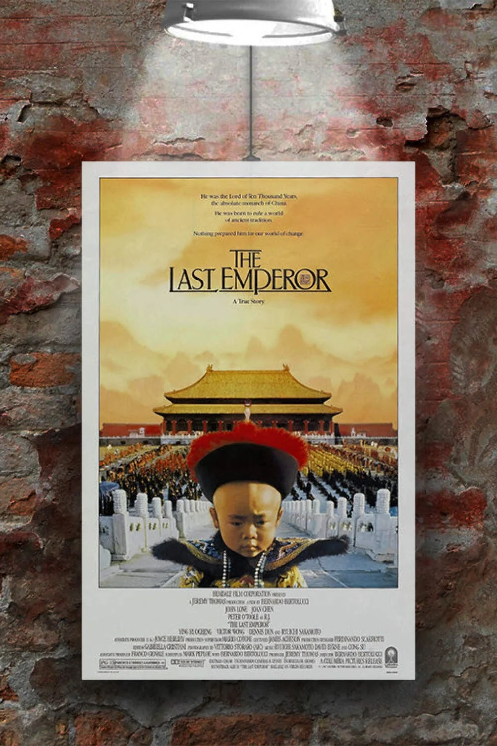 The Last Emperor John Lone | Movie Poster | Glossy Wall Art | Vintage Film Print, изображение 2