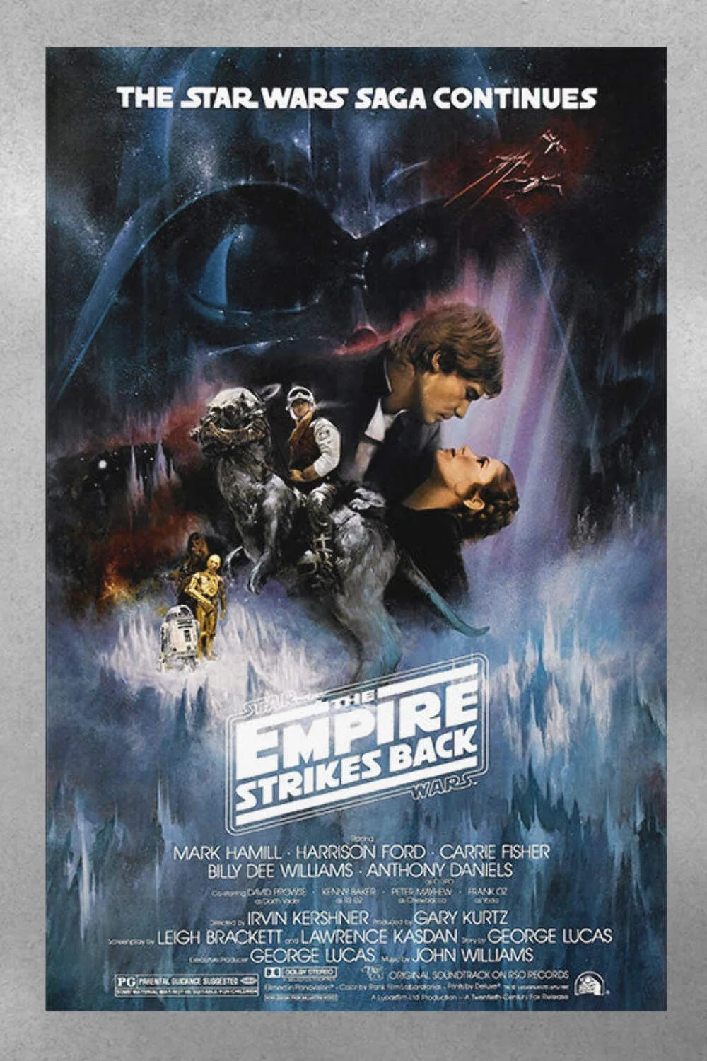 The Empire Strikes Back Harrison Ford | Star Wars Movie Poster | Glossy Sci-Fi W, image 3