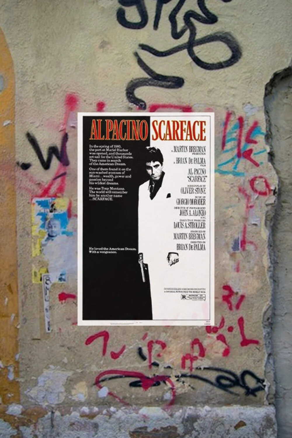 Scarface Al Pacino Gloss Poster | Movie Wall Art | Gangster Film Decor | Cult Cl, изображение 4