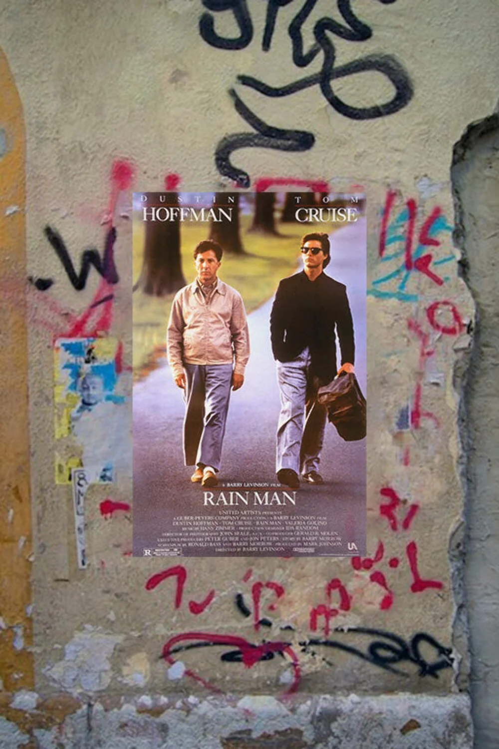 Rain Man Dustin Hoffman Tom Cruise | Movie Poster | Film Wall Art | 80s Cinema P, изображение 4