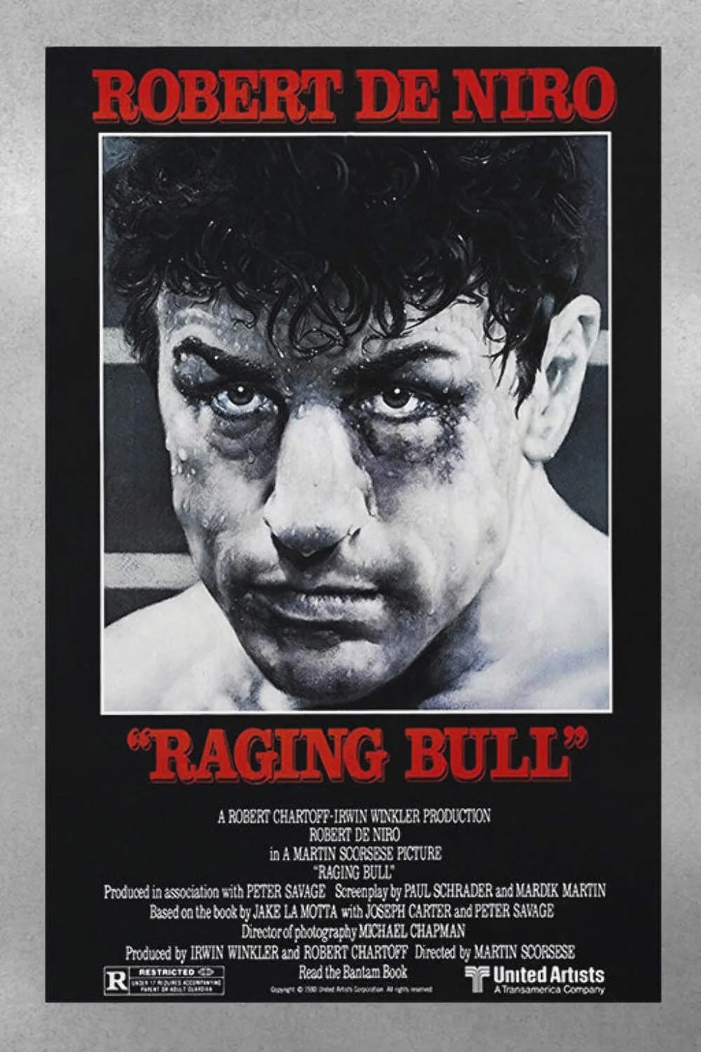 Raging Bull Robert De Niro | Boxing Movie Poster | Classic Film Art Print | Glos, изображение 3