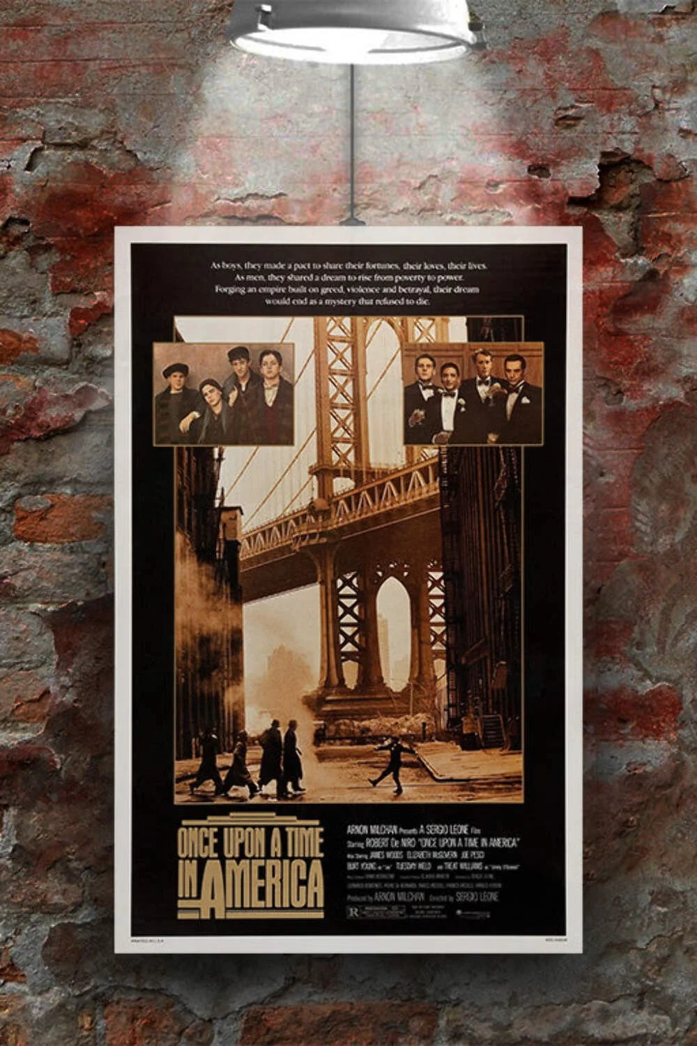 Once Upon a Time in America Robert De Niro Gloss Poster | Sergio Leone Movie Pri, image 2
