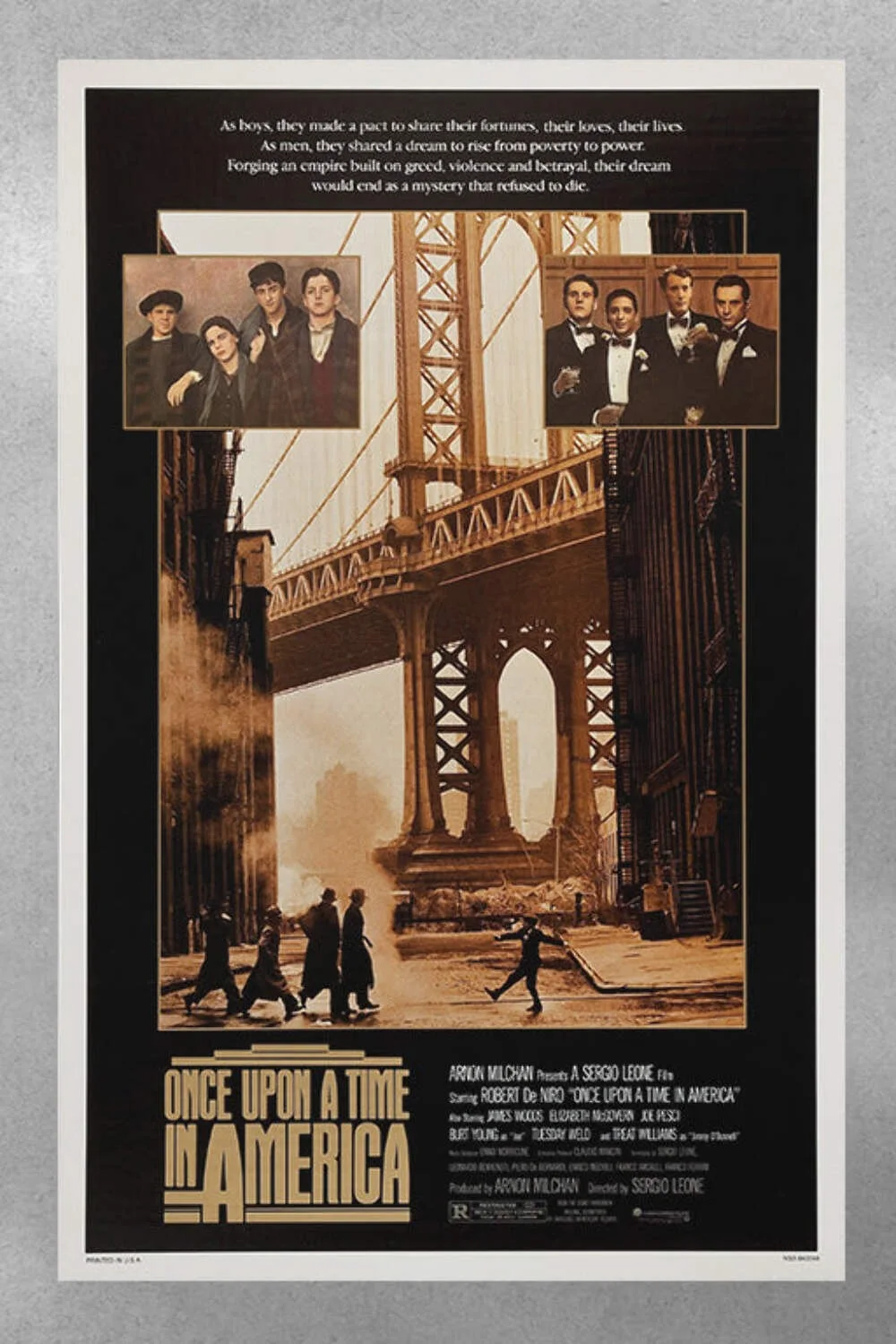 Once Upon a Time in America Robert De Niro Gloss Poster | Sergio Leone Movie Pri, image 3