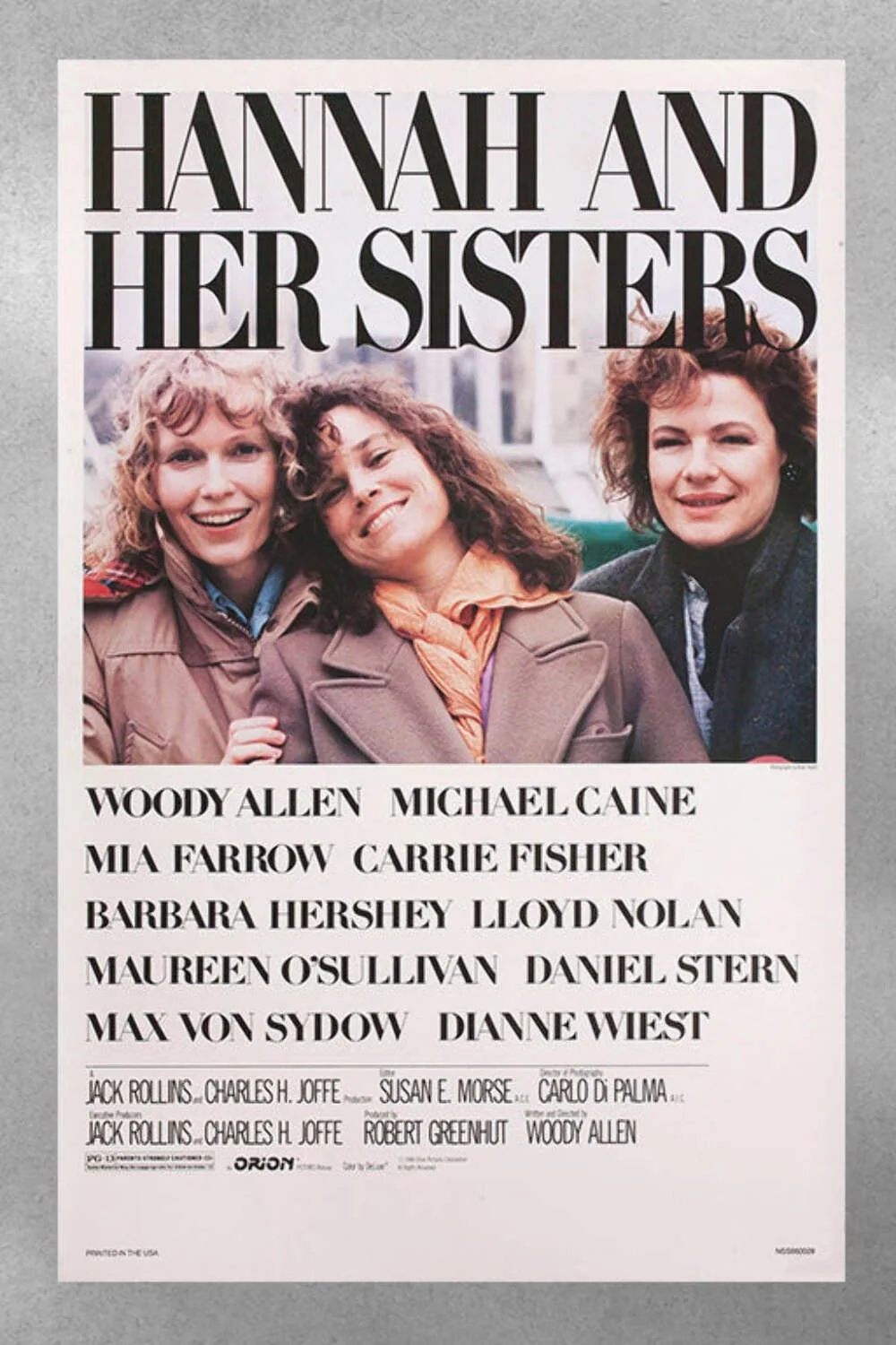 Hannah and Her Sisters Woody Allen | Mia Farrow | Michael Caine | Dianne Wiest |, изображение 3