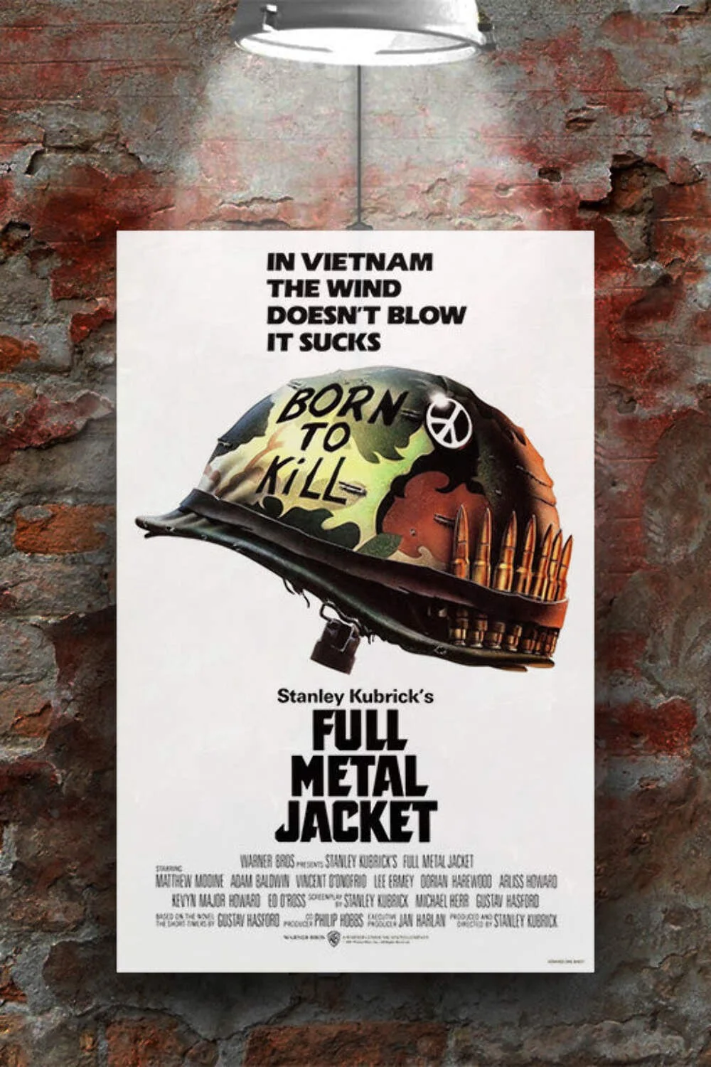 Full Metal Jacket Matthew Modine Poster | Glossy Movie Print | War Film Art | St, изображение 2