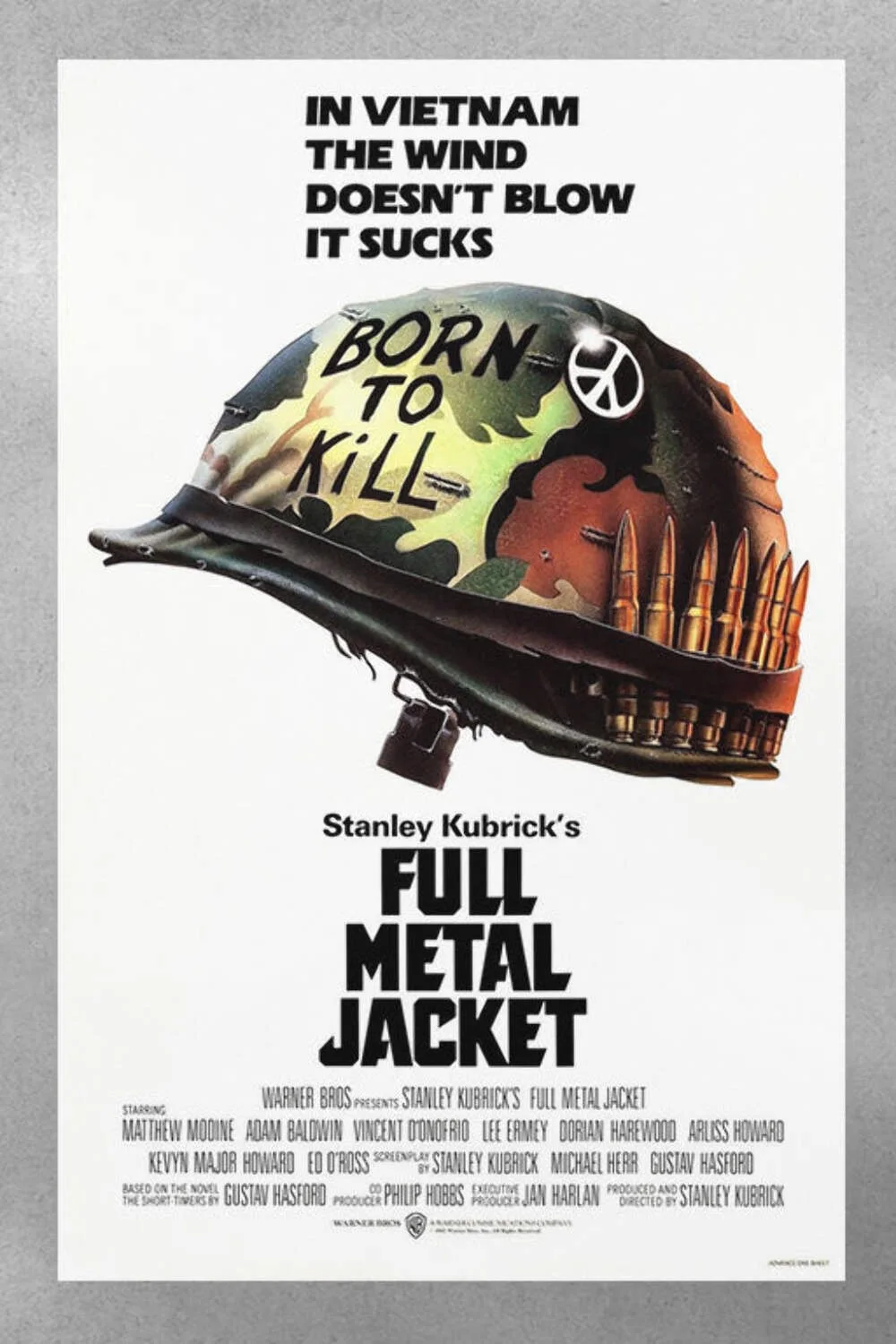 Full Metal Jacket Matthew Modine Poster | Glossy Movie Print | War Film Art | St, изображение 3