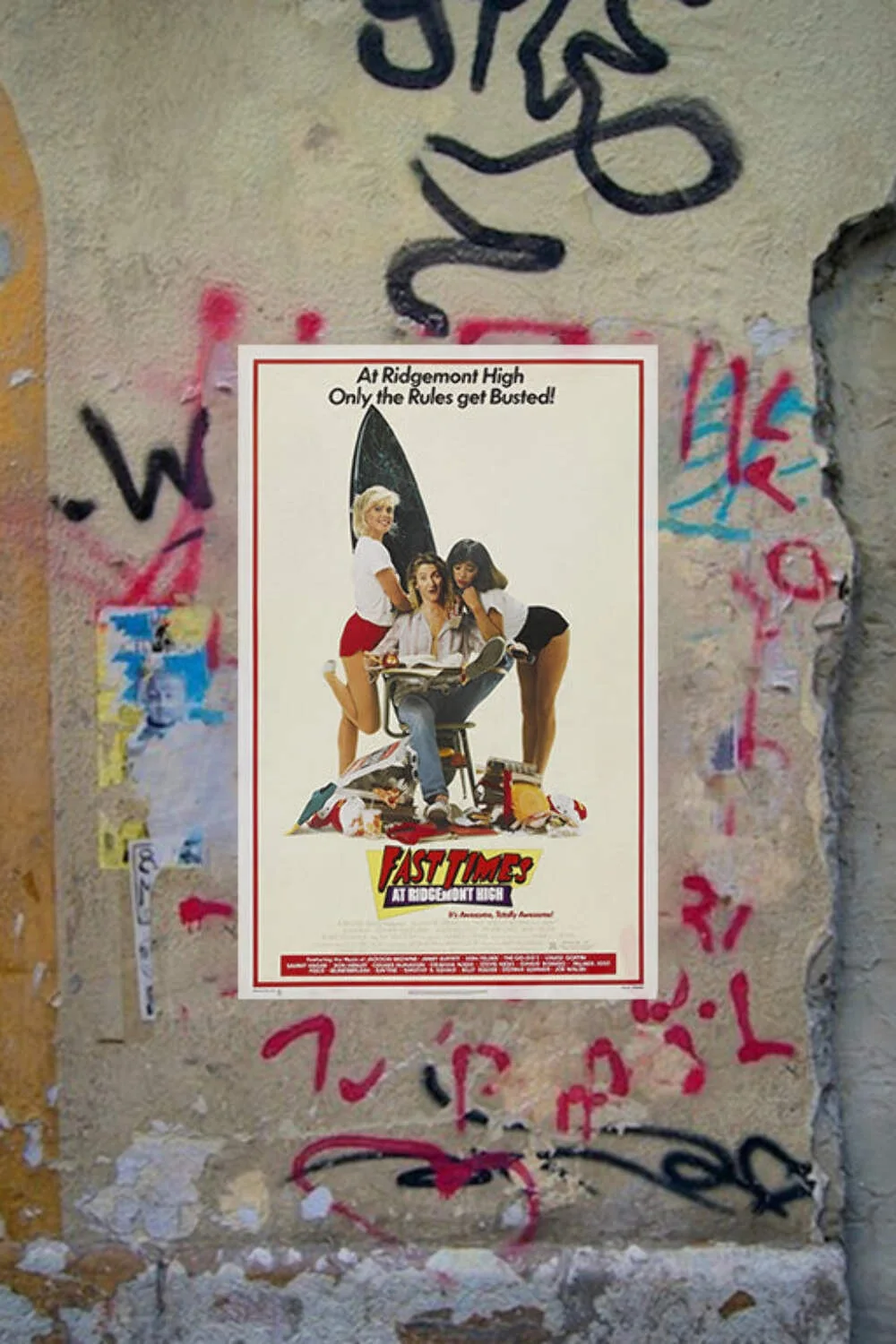 Fast Times at Ridgemont High Sean Penn Poster | 80s Movie Wall Art | Vintage Fil, изображение 4