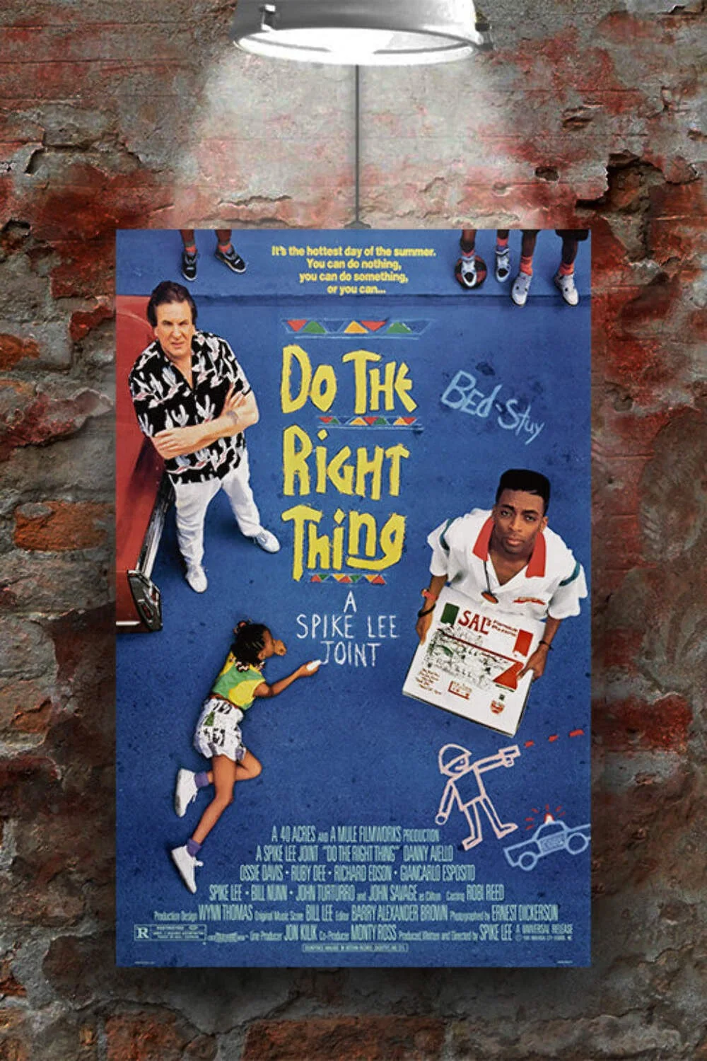 Do the Right Thing Spike Lee Poster | Film Artwork | Retro Movie Print | Classic, изображение 2
