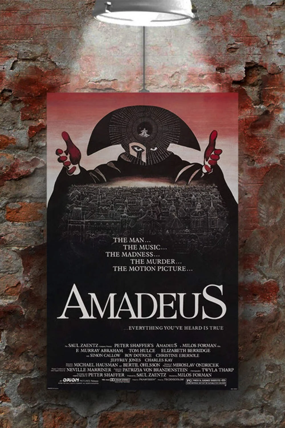 Amadeus Tom Hulce Poster | Glossy Movie Print | Classical Music Wall Art | Mozar, image 2
