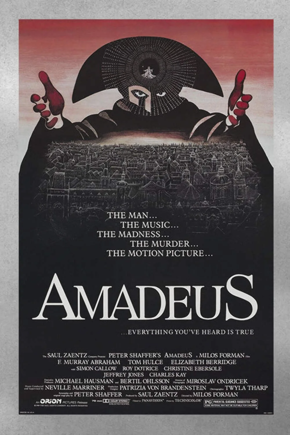 Amadeus Tom Hulce Poster | Glossy Movie Print | Classical Music Wall Art | Mozar, image 3
