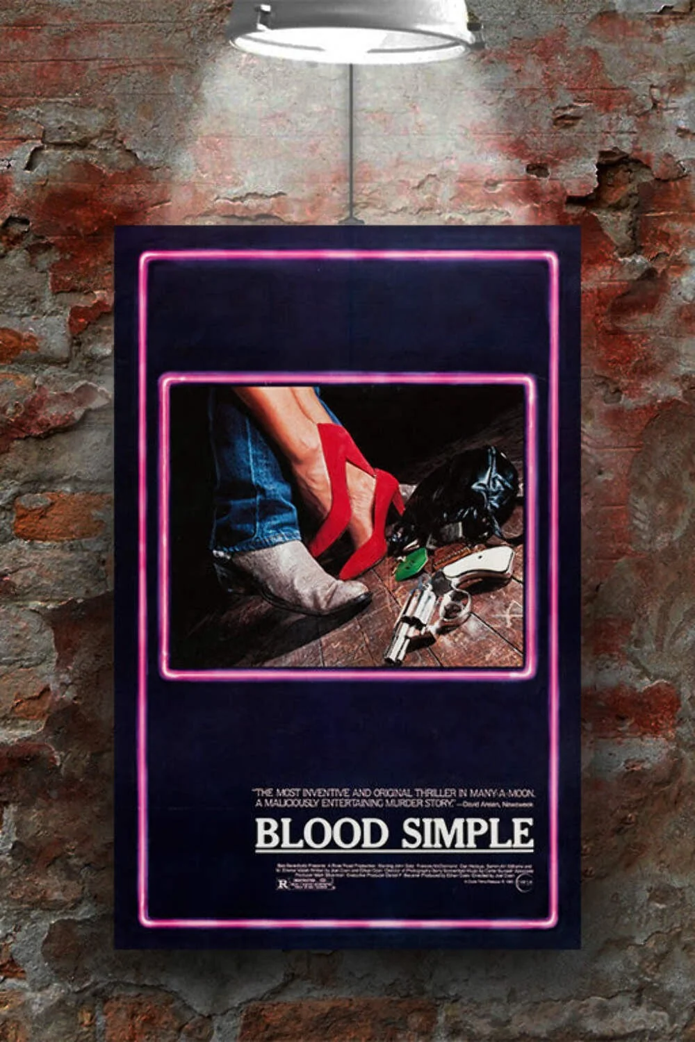 Blood Simple | John Getz | Frances McDormand | Glossy Movie Poster | Coen Brothe, изображение 2
