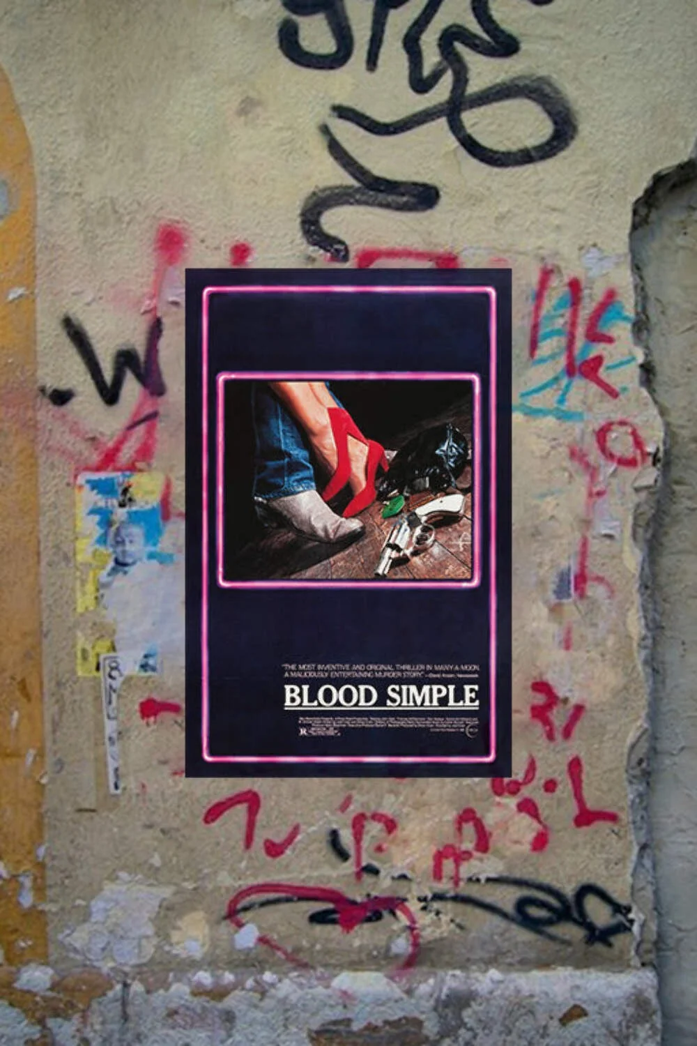Blood Simple | John Getz | Frances McDormand | Glossy Movie Poster | Coen Brothe, изображение 4