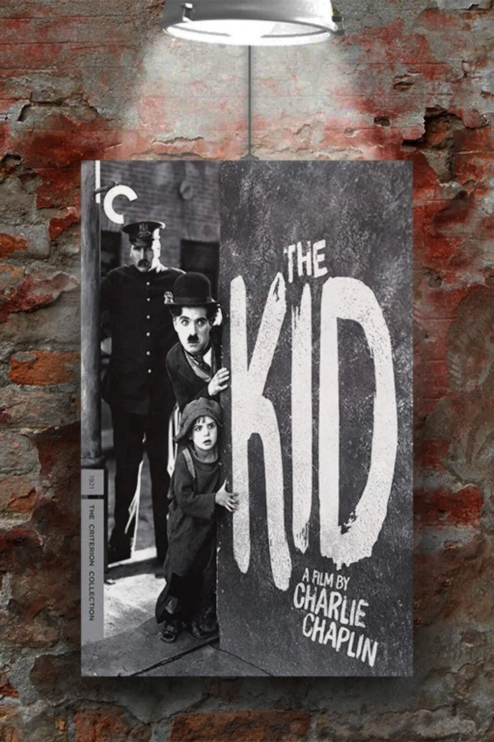 The Kid Charlie Chaplin Poster | Glossy Wall Art | Vintage Movie Poster | Silent, изображение 2