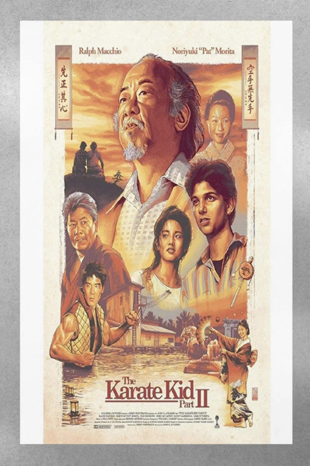 The Karate Kid Part 2 Ralph Macchio | Movie Poster Art | 80s Film Decor | Glossy, изображение 3