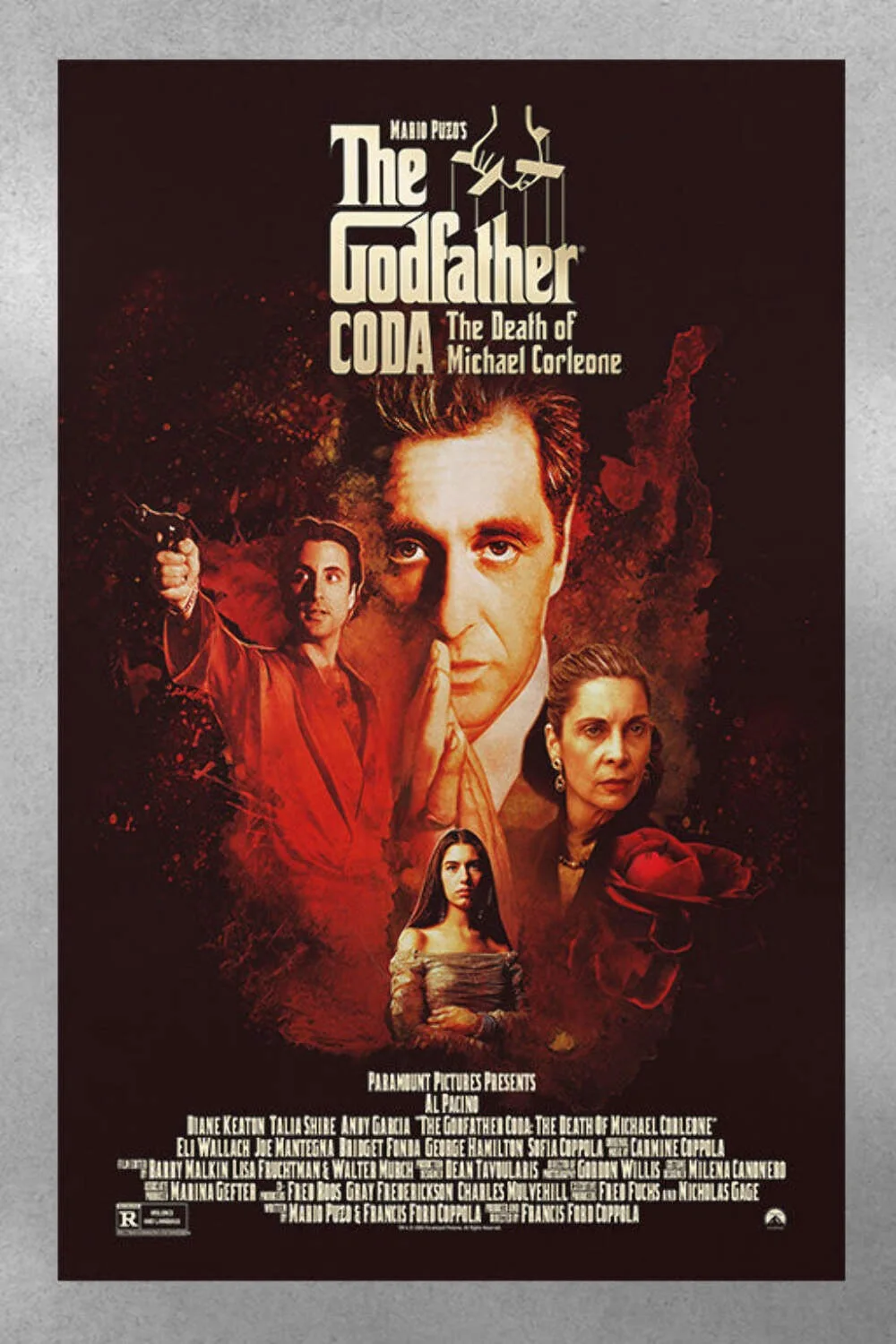 The Godfather Part 3 Al Pacino | Movie Poster Print | Gloss Wall Art | Film Memo, изображение 3