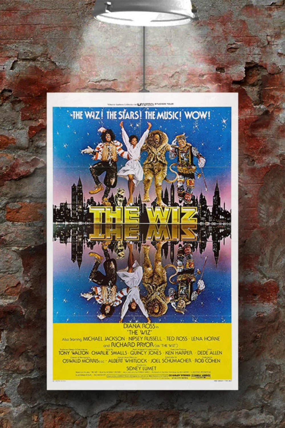The Wiz Diana Ross Michael Jackson Glossy Poster | Film Wall Art | Retro Movie D, изображение 2