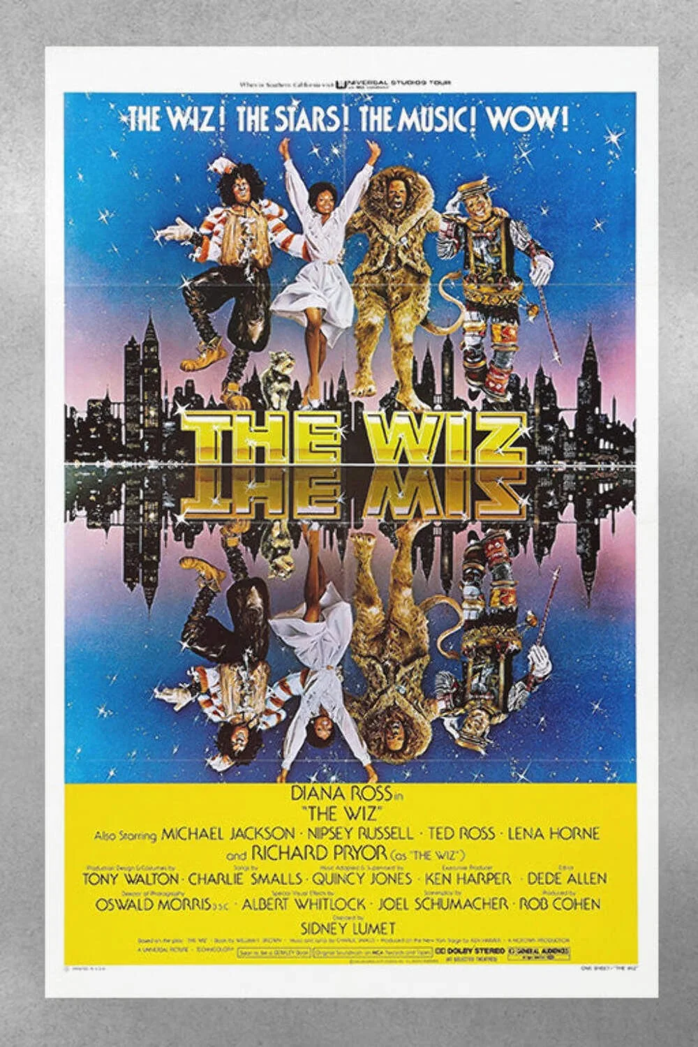 The Wiz Diana Ross Michael Jackson Glossy Poster | Film Wall Art | Retro Movie D, изображение 3