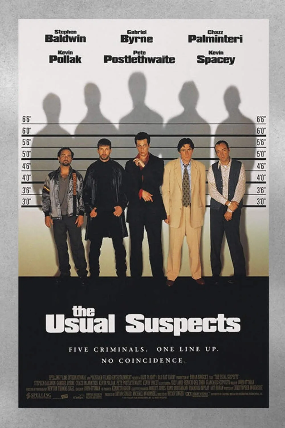 The Usual Suspects Kevin Spacey Gloss Poster | Movie Art Print | Iconic Film Dec, изображение 3